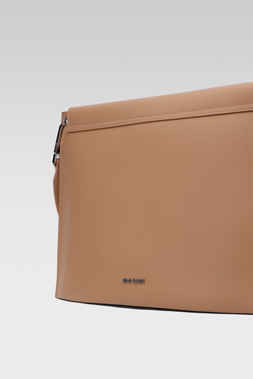 
                Gino Rossi - Torebka skórzana duża kopertówka - 5904248333928