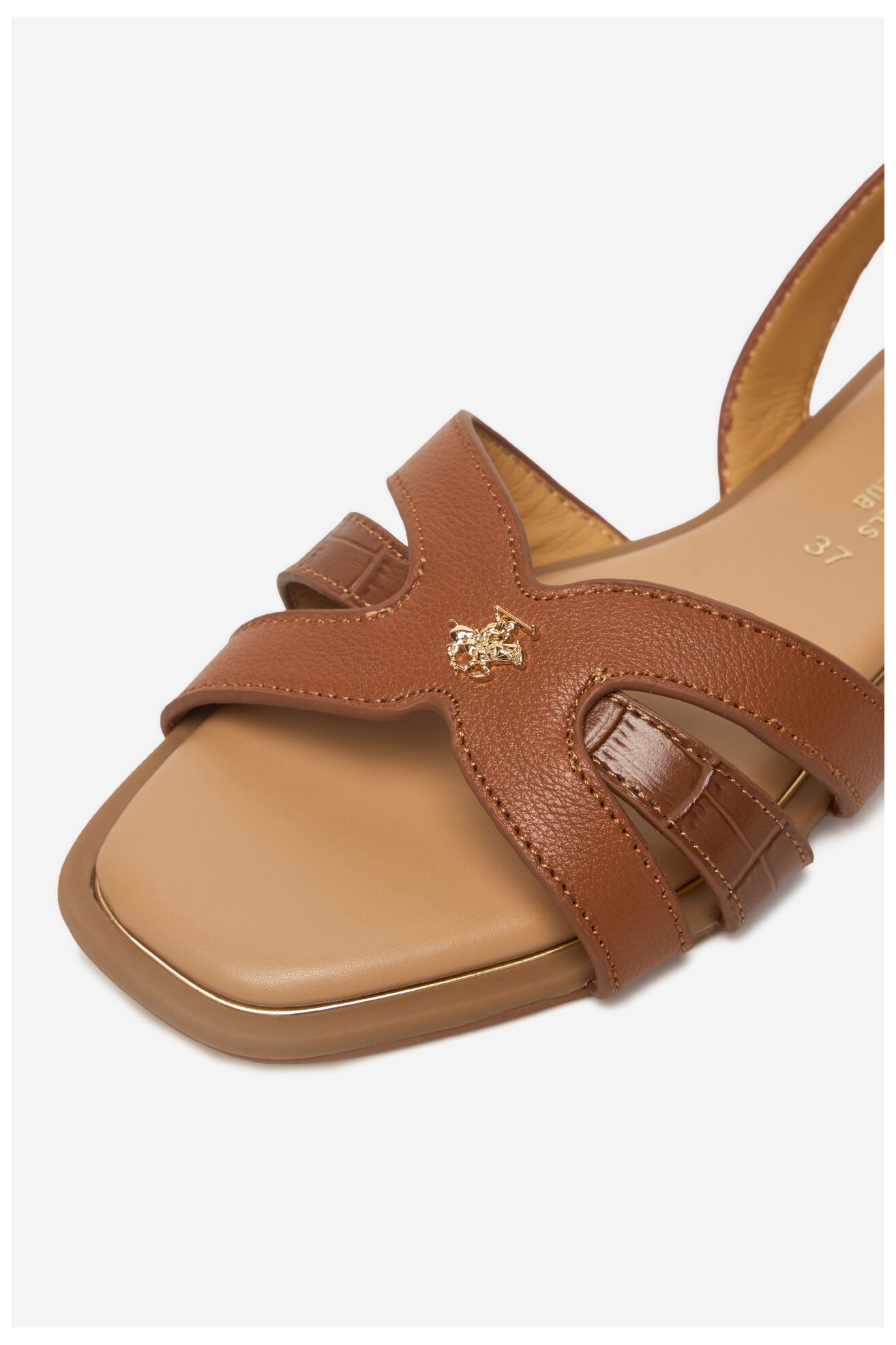 Sandały Beverly Hills Polo Club EO-R26SS09145-01 Camel