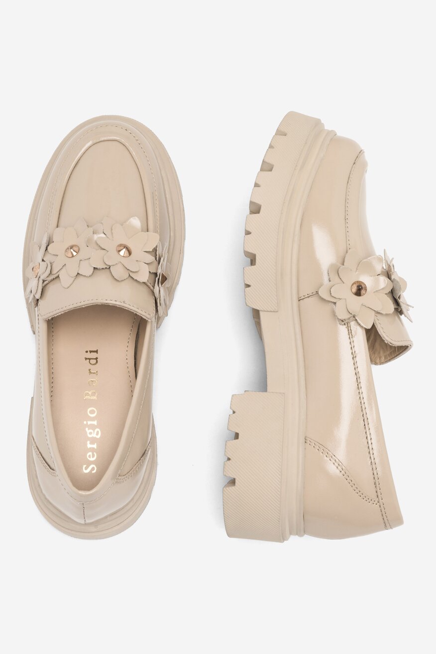 
                Sergio Bardi - Mokasyny skórzane - 5904862789873