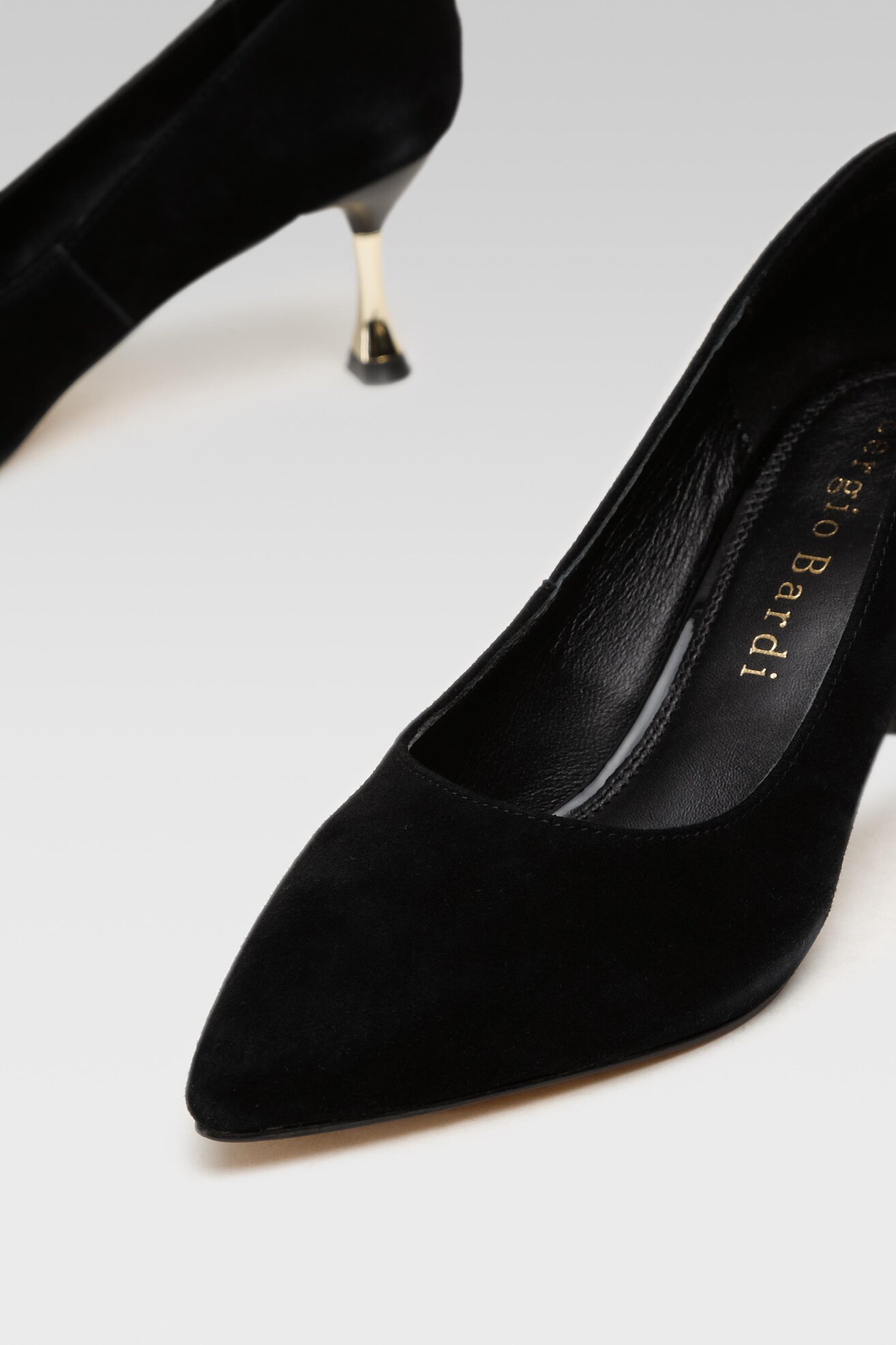 Czółenka Sergio Bardi WFA1935-1Z-SB Czarny