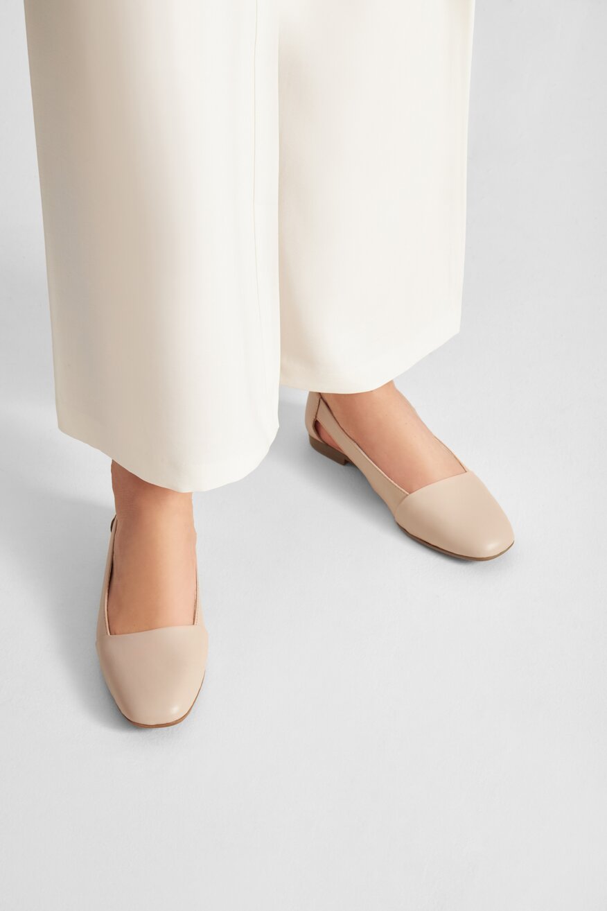 
                Lasocki - Skórzane baleriny - 5904862505091