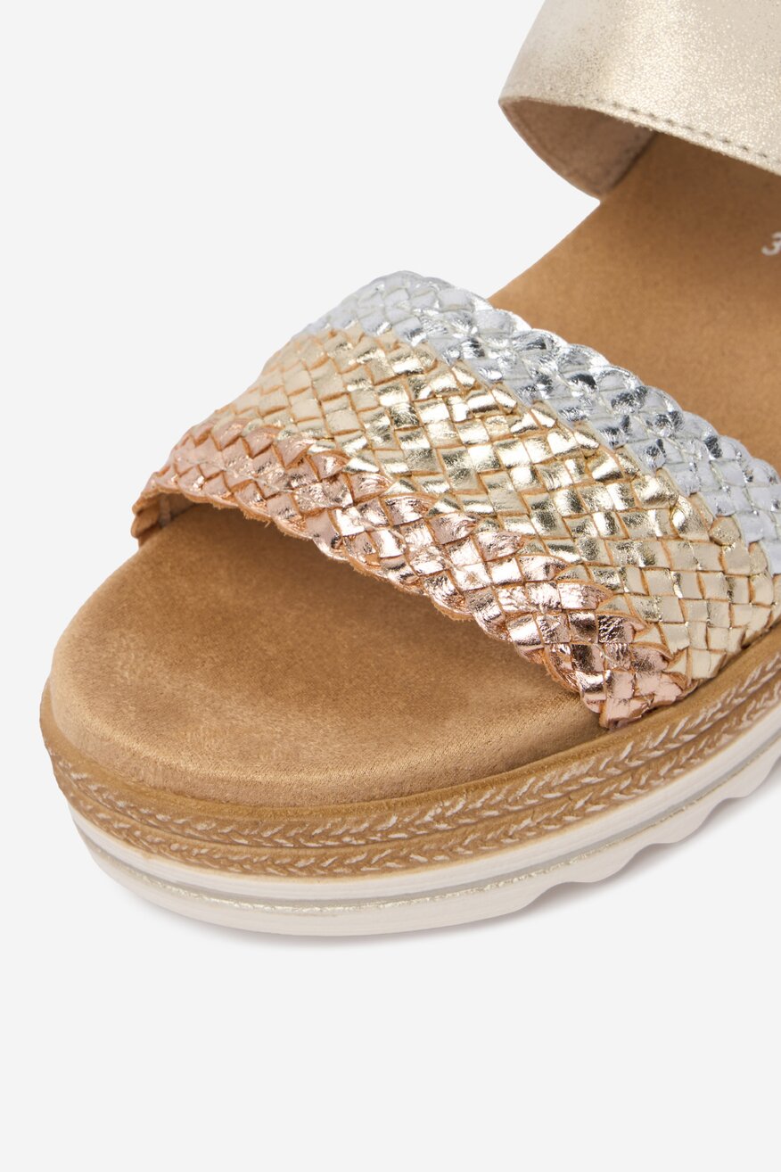 
                Remonte - Sandały skórzane - 5906751735923