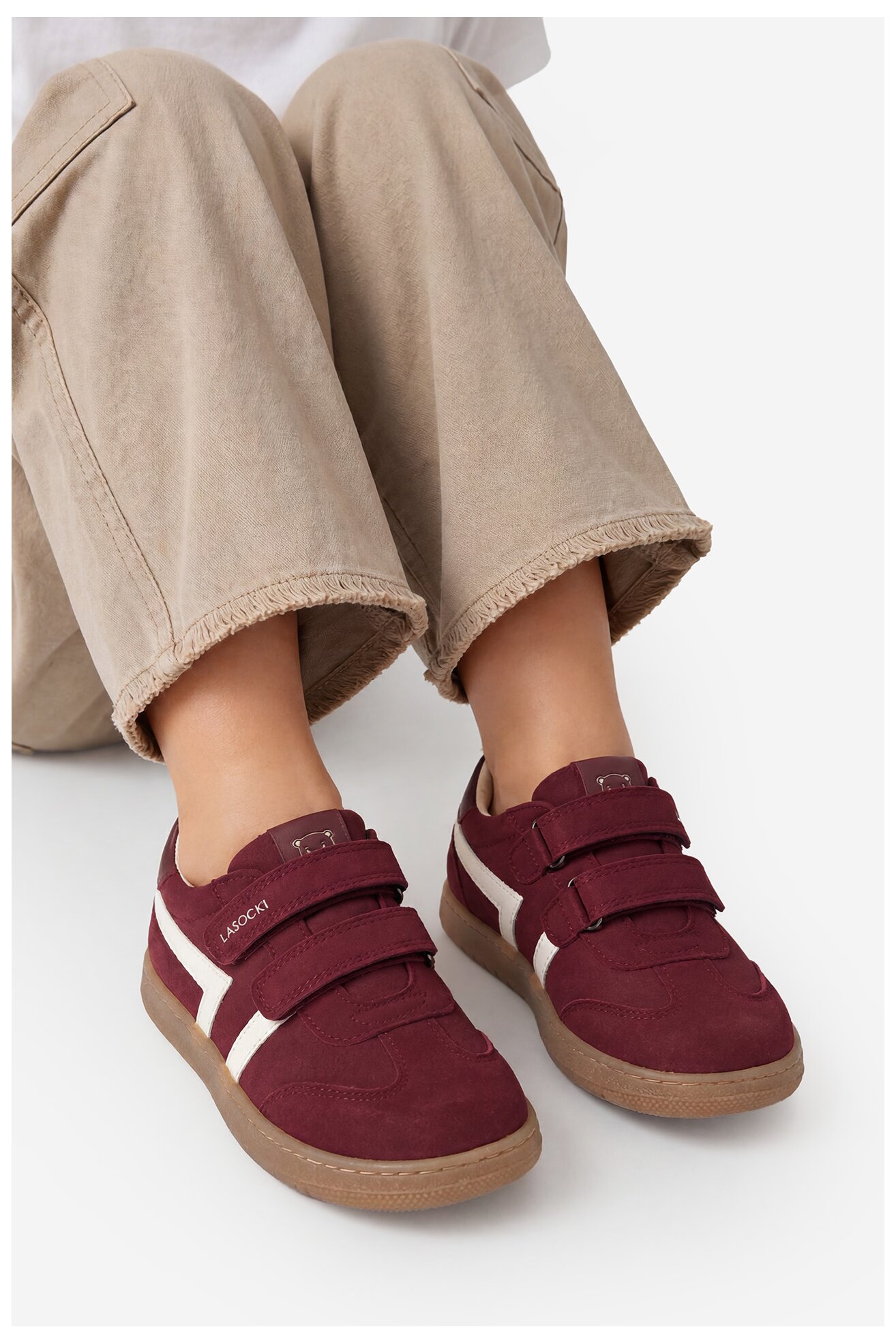 Напівчеревик Lasocki Kids CEO-CI12-LEMON-02A(II)DZ СВІТЛО-БОРДОВИЙ