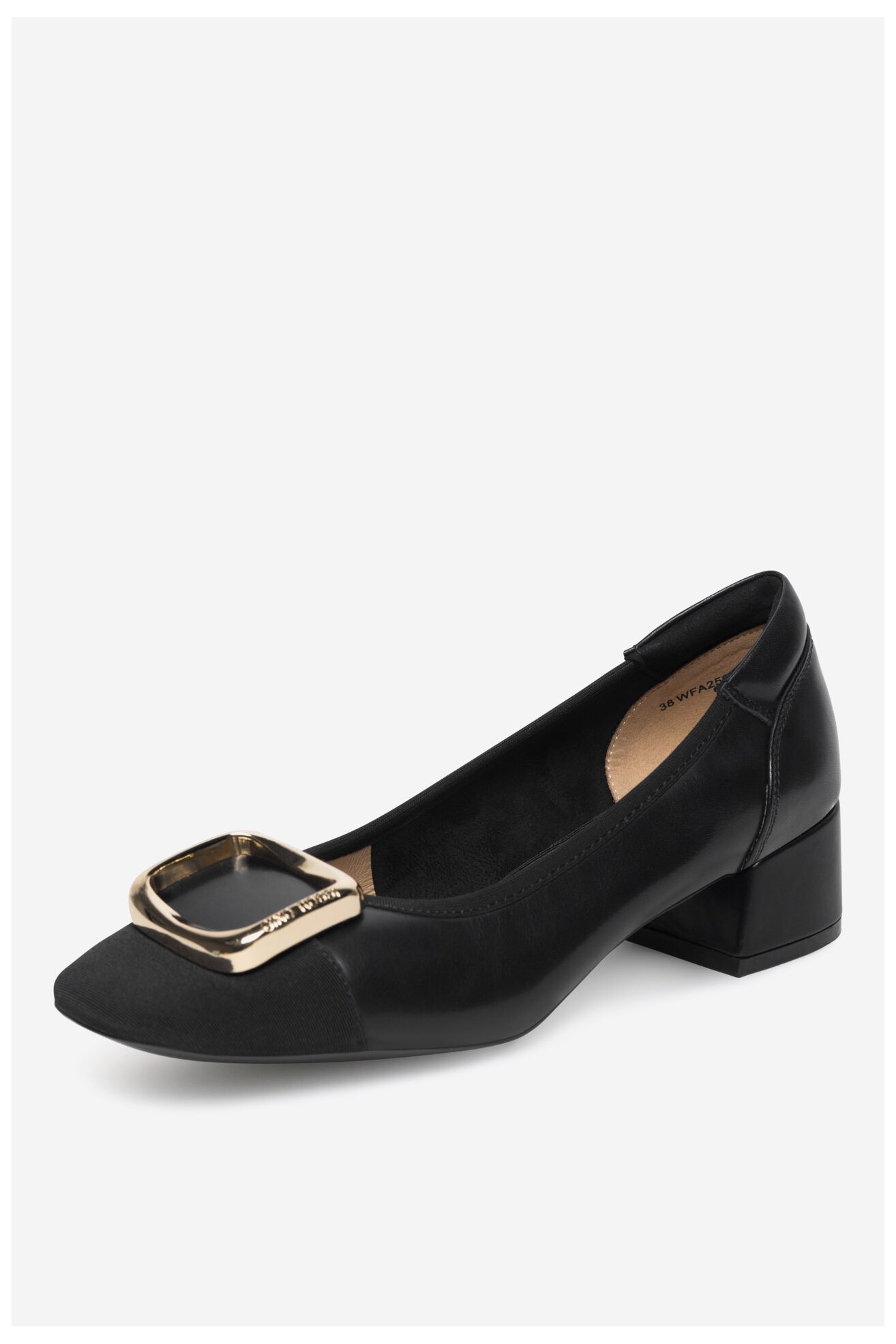 Туфлі-Човники Gino Rossi WFA2593-1Z-2 ЧОРНИЙ