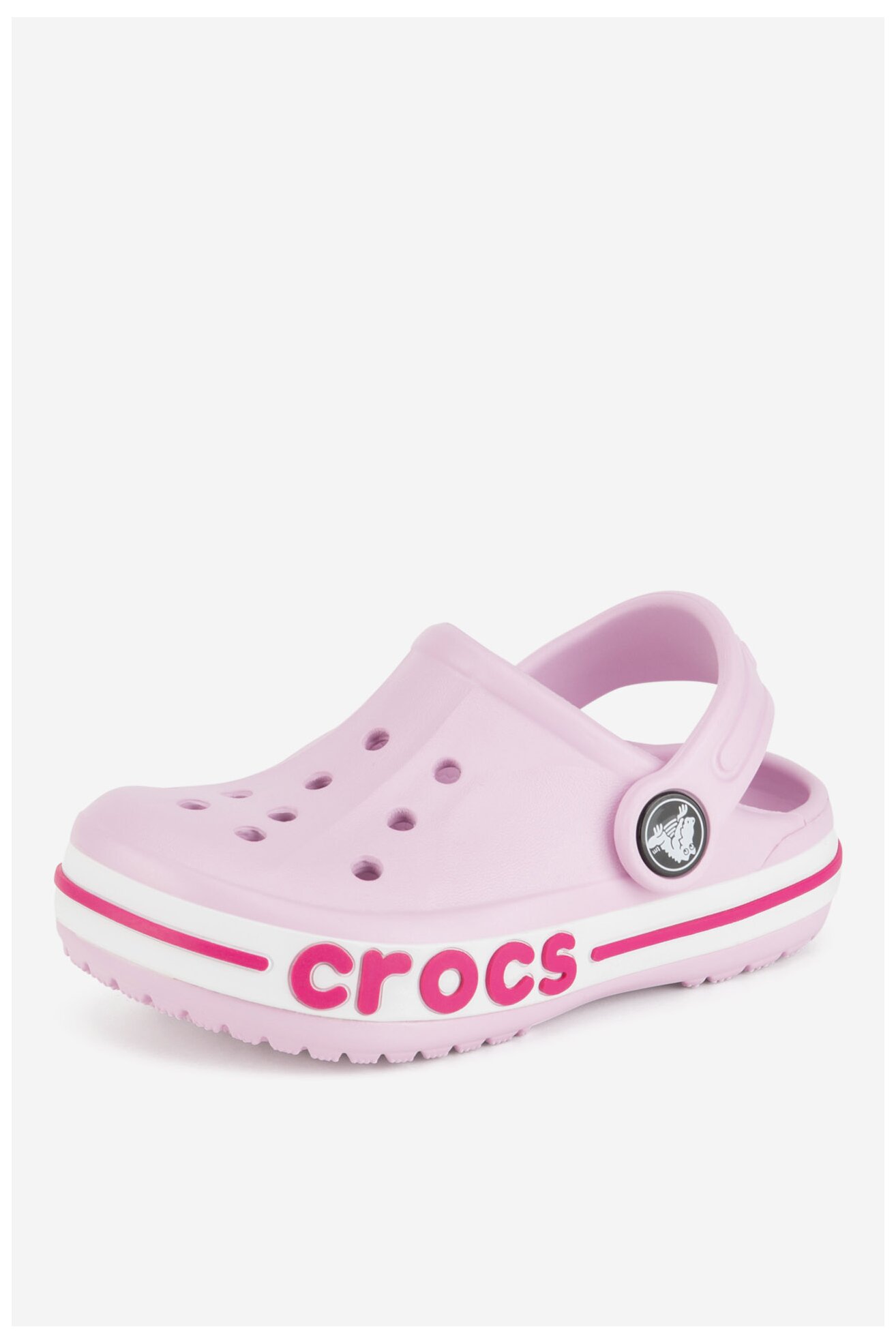 Klapki basenowe Crocs BAYABAND CLOG T 207018-6TG Różowy