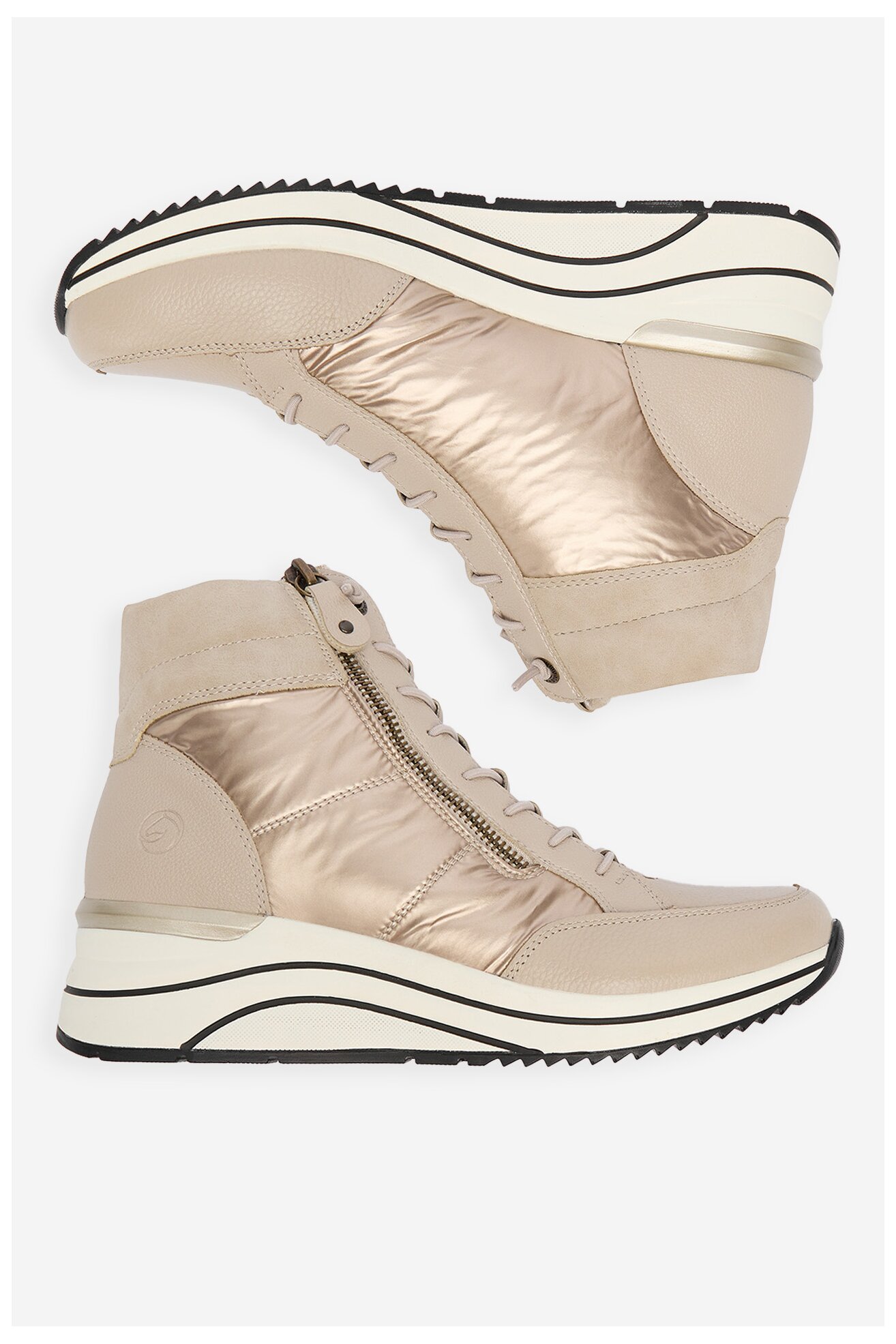 Trzewiki Remonte CEO-D0T72-60 Beżowy