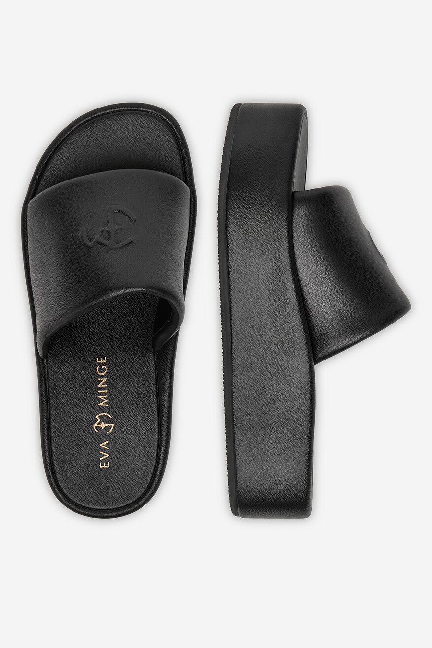 
                Шльопанець EVA MINGE ЧОРНИЙ - 5903698195377