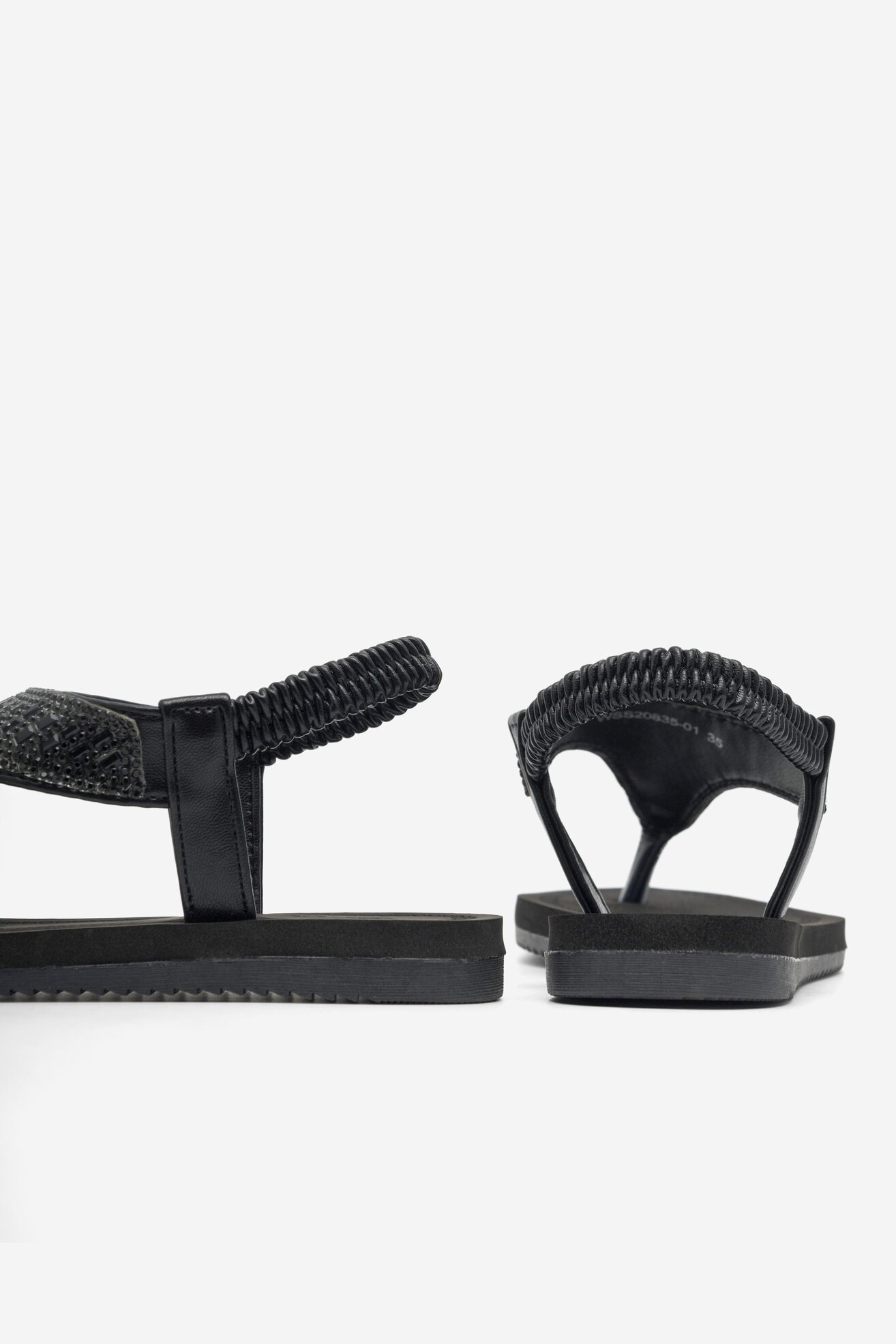 Sandały Clara Barson BRYONY WSS20835-01 Czarny