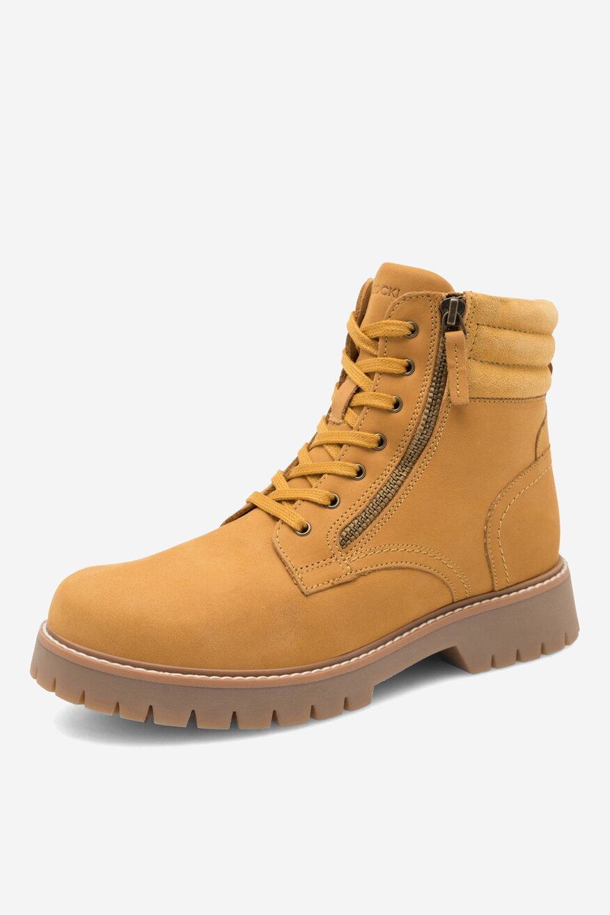 Šněrovací vyšší obuv Lasocki Young CAMEL - 5905588123699