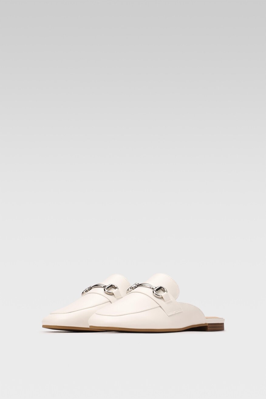 
                Jenny Fairy - Klapki pastelowe białe - 5903698357225