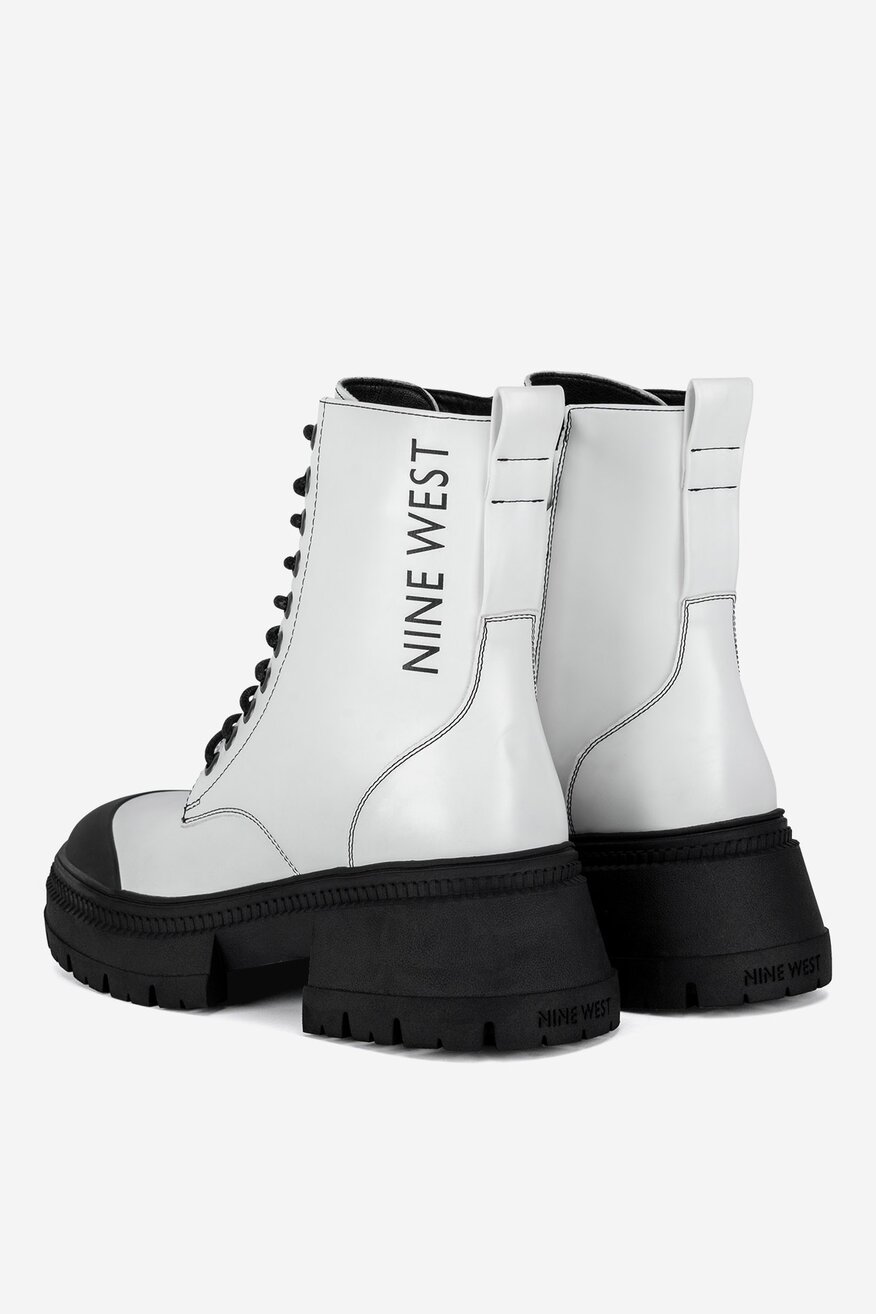 NINE WEST - Trzewiki na grubej podeszwie - 5905588943709