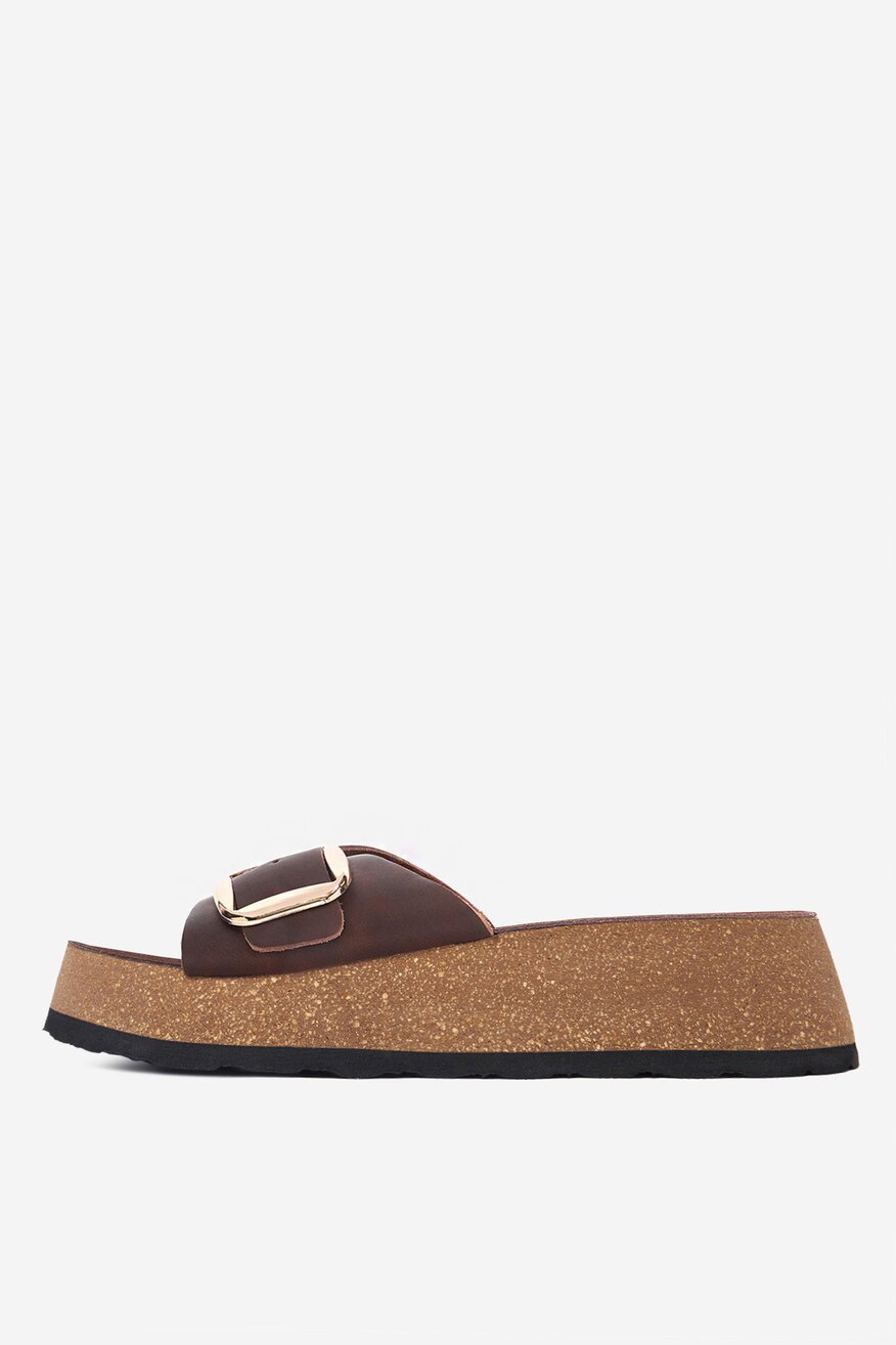 
                Lasocki - Klapki skórzane - 5907964008293