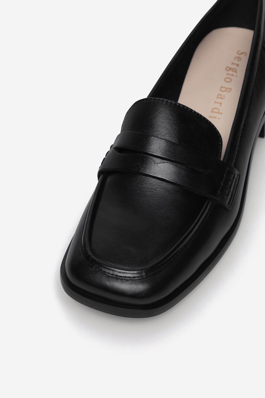 
                Sergio Bardi - Loafersy skórzane - 5905588430322