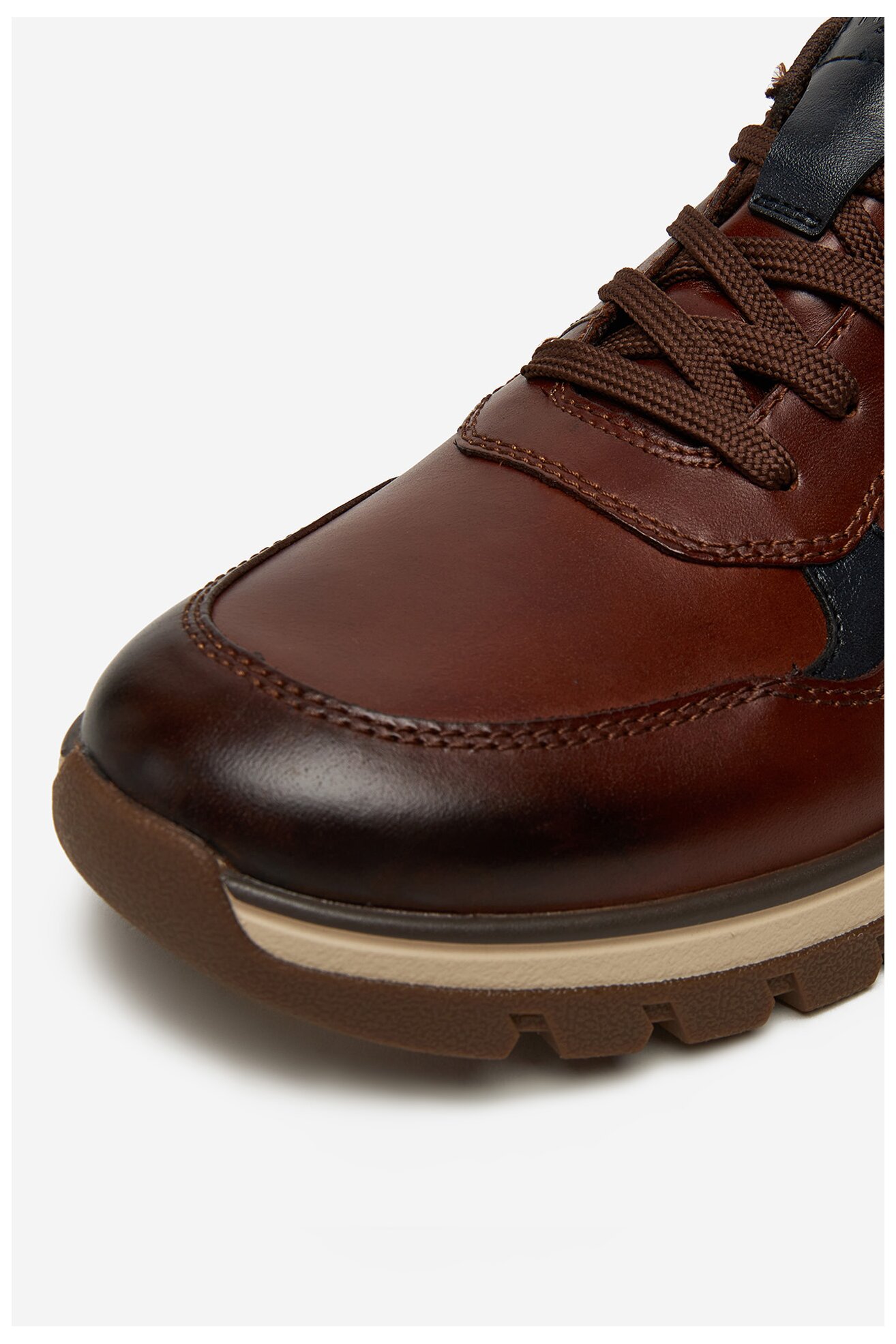 Półbuty Rieker B9301-25 Brązowy