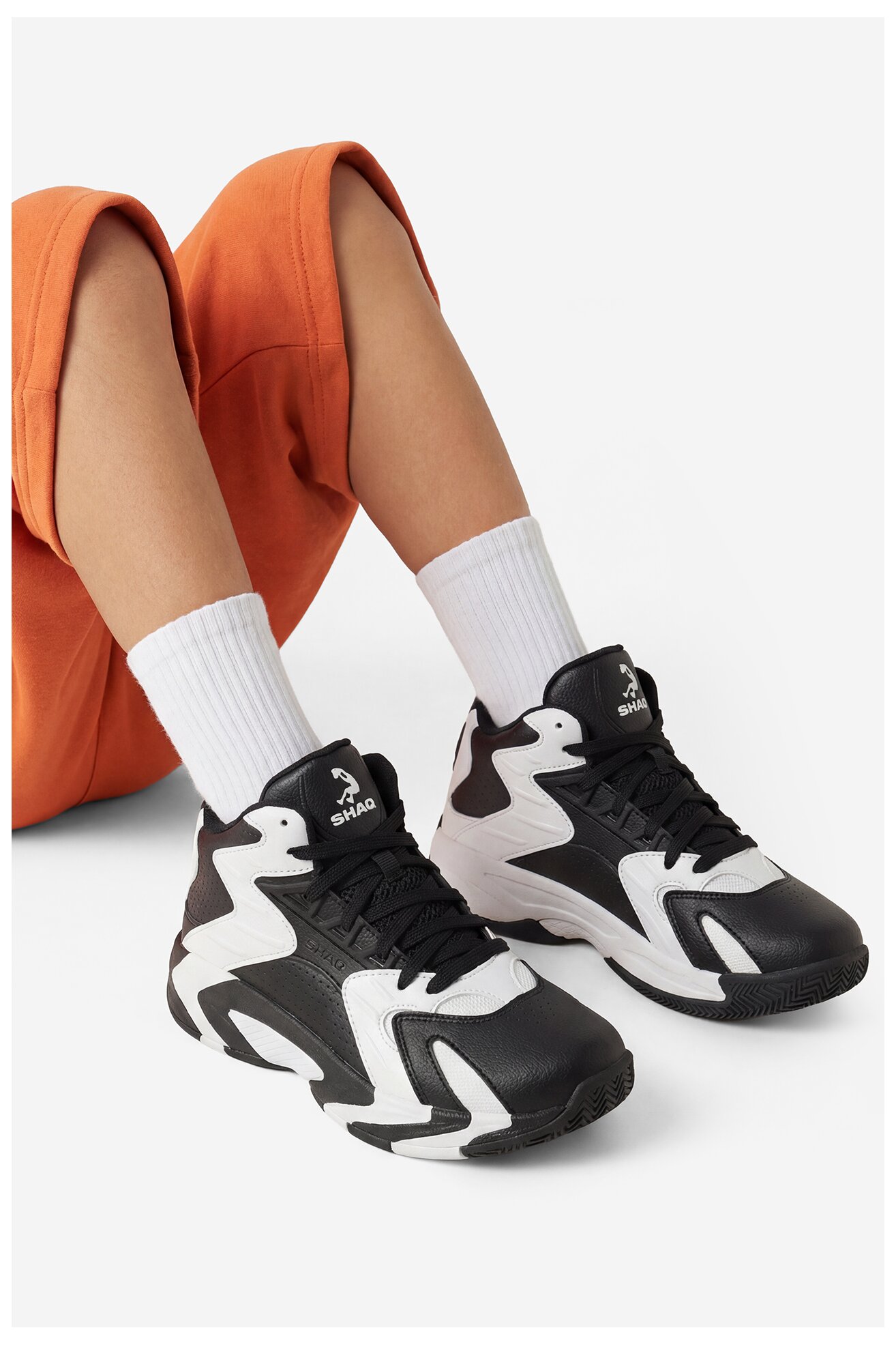 Кросівки спортивні SHAQ EO-DEVASTATOR 2.0 AQ95042B-BW ЧОРНИЙ