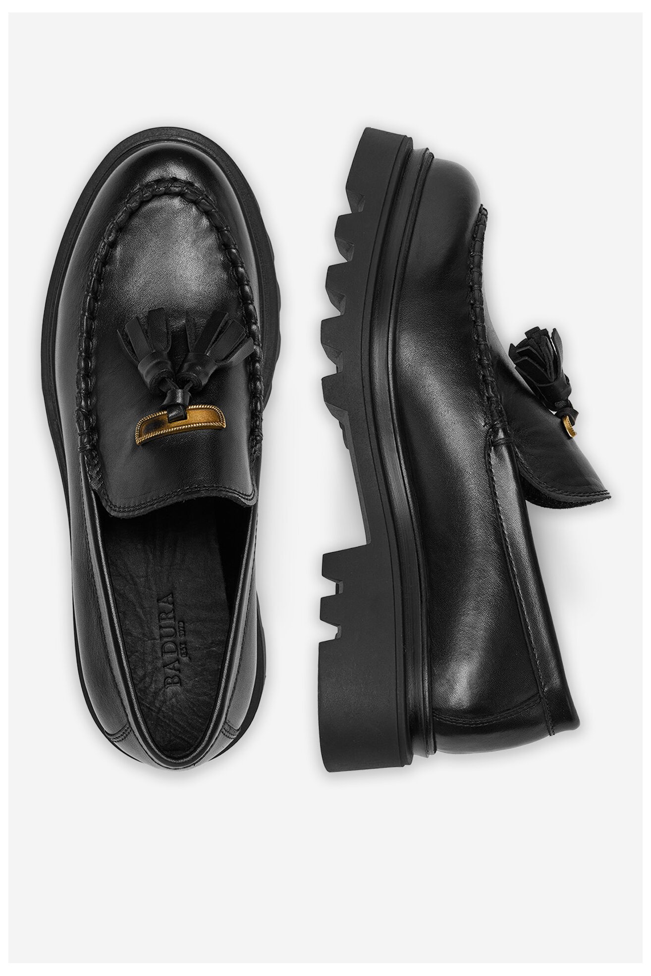 Mocasini Badura EO-AUBRE-01 NEGRU