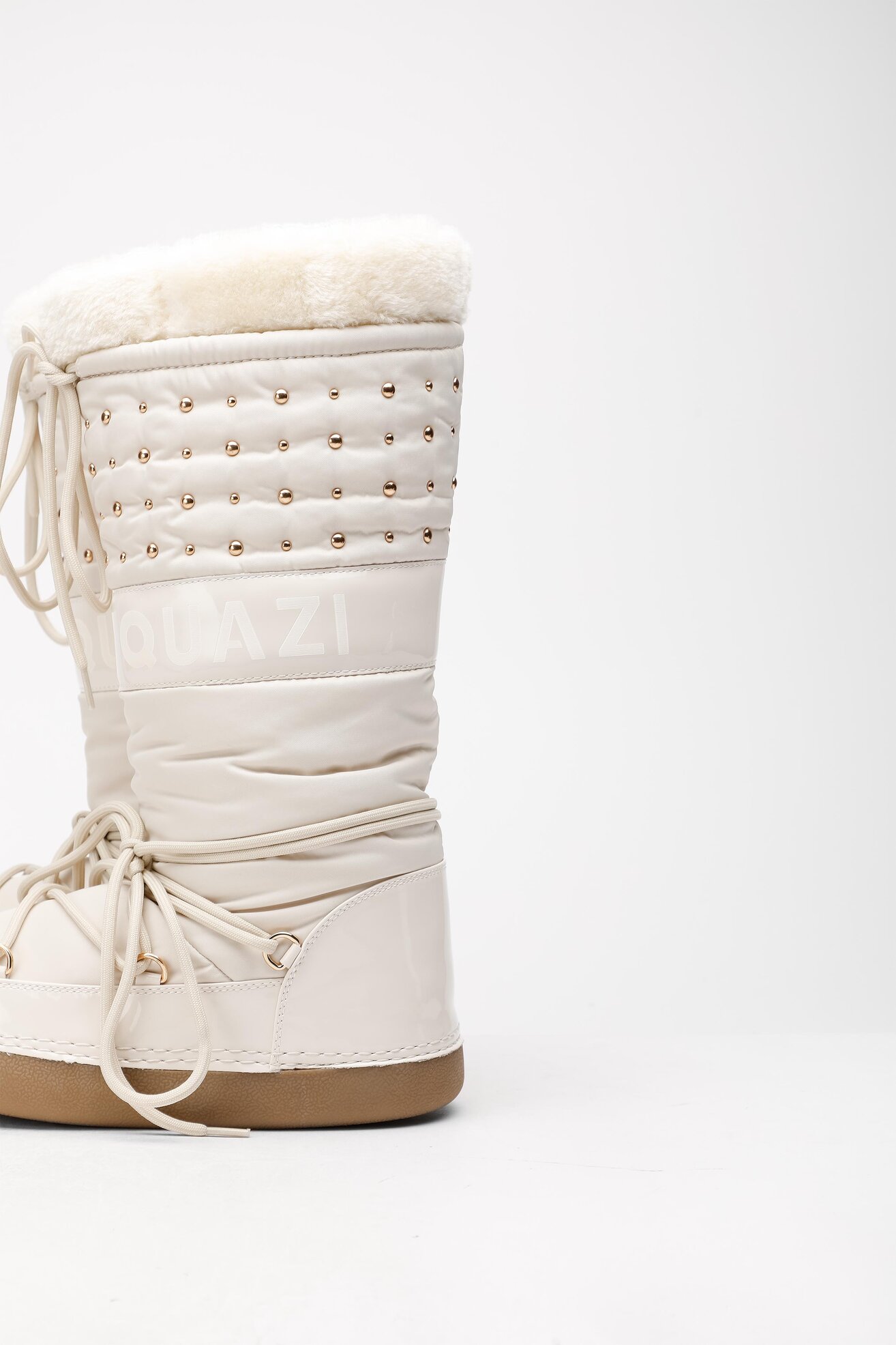 Kozaki Quazi WS19002-05 Beżowy