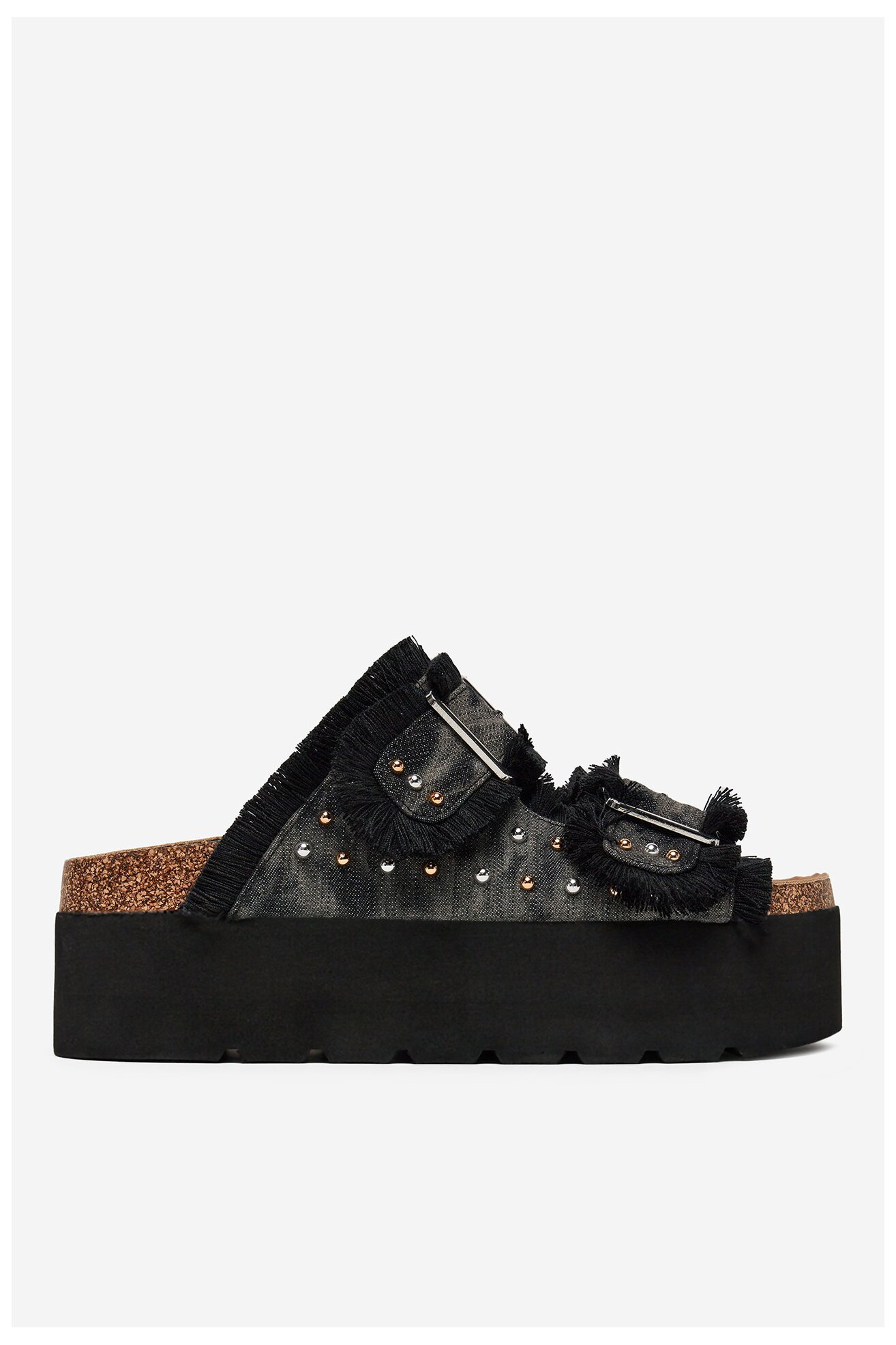 Șlapi DeeZee LB-P1748 NEGRU