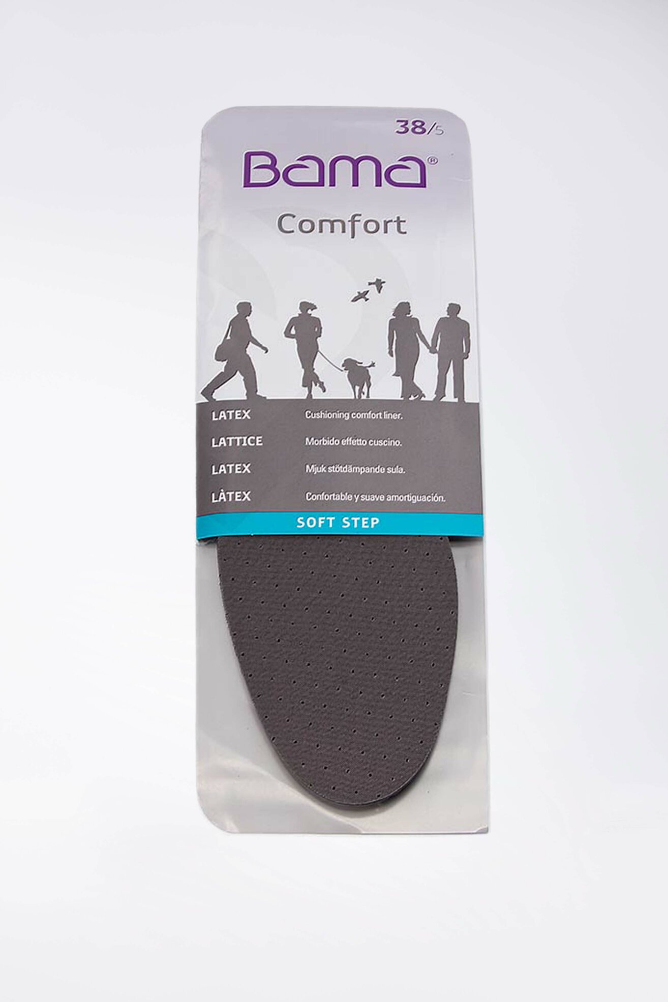 Wkładki do obuwia BAMA WKŁADKA LATEKS roz. 38 (00077) -