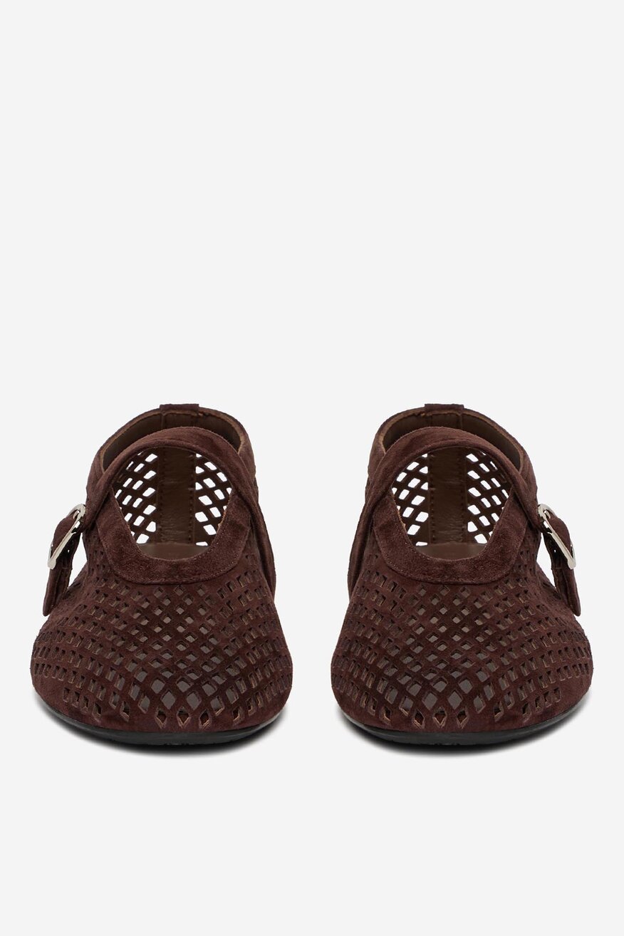 
                Badura - Baleriny skórzane - 5906751671504