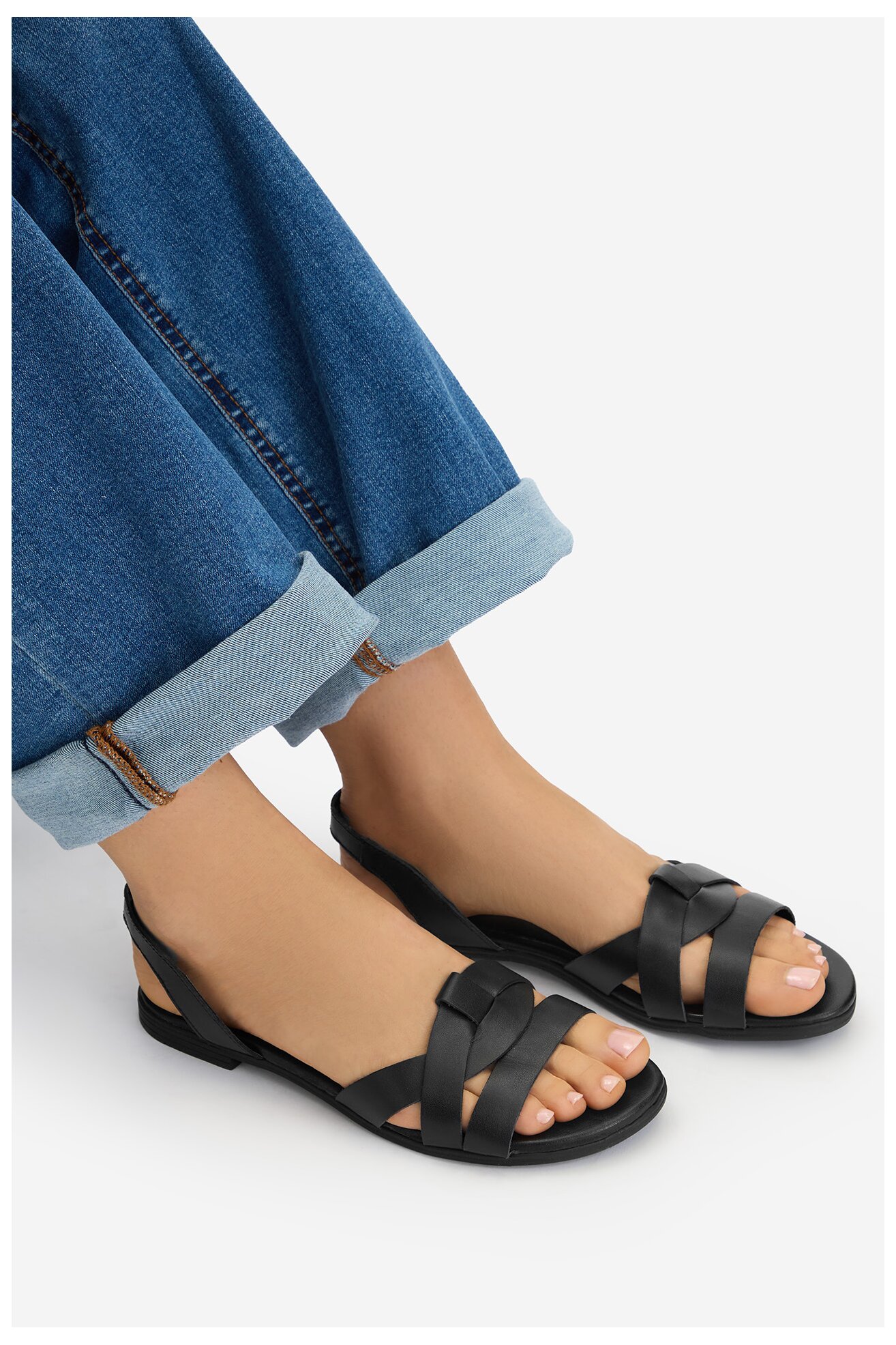 Sandale Lasocki CEO-WI23-RUPIA-14 CRNA