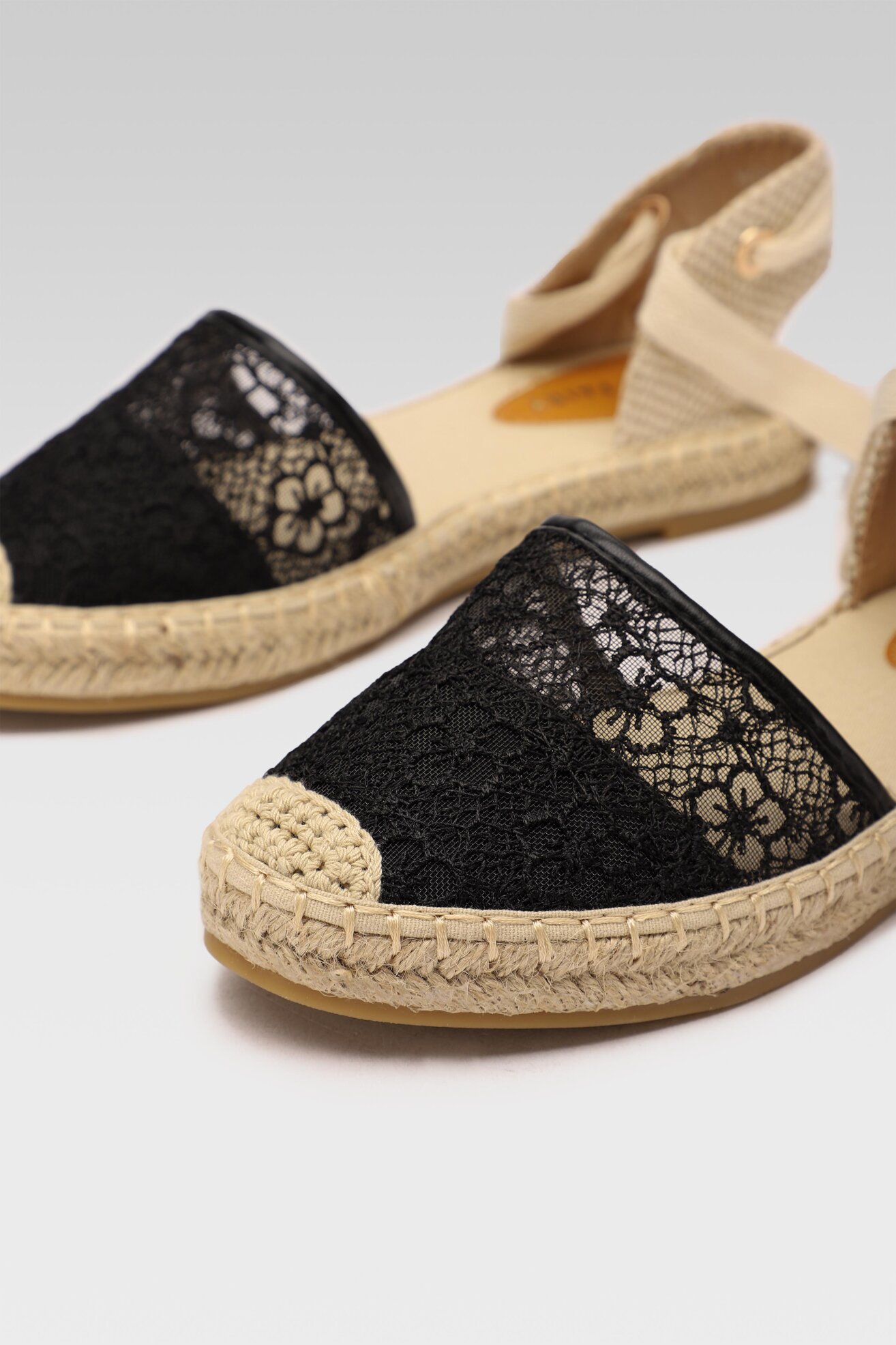 Espadryle Jenny Fairy WSS990-65 Czarny