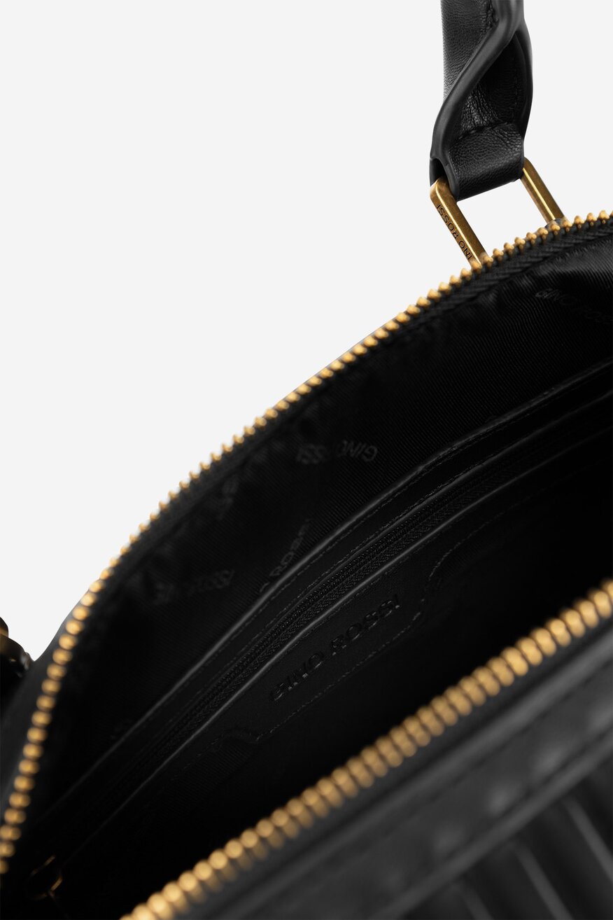 
                Дамска чанта Gino Rossi ЧЕРЕН - 5903419216657