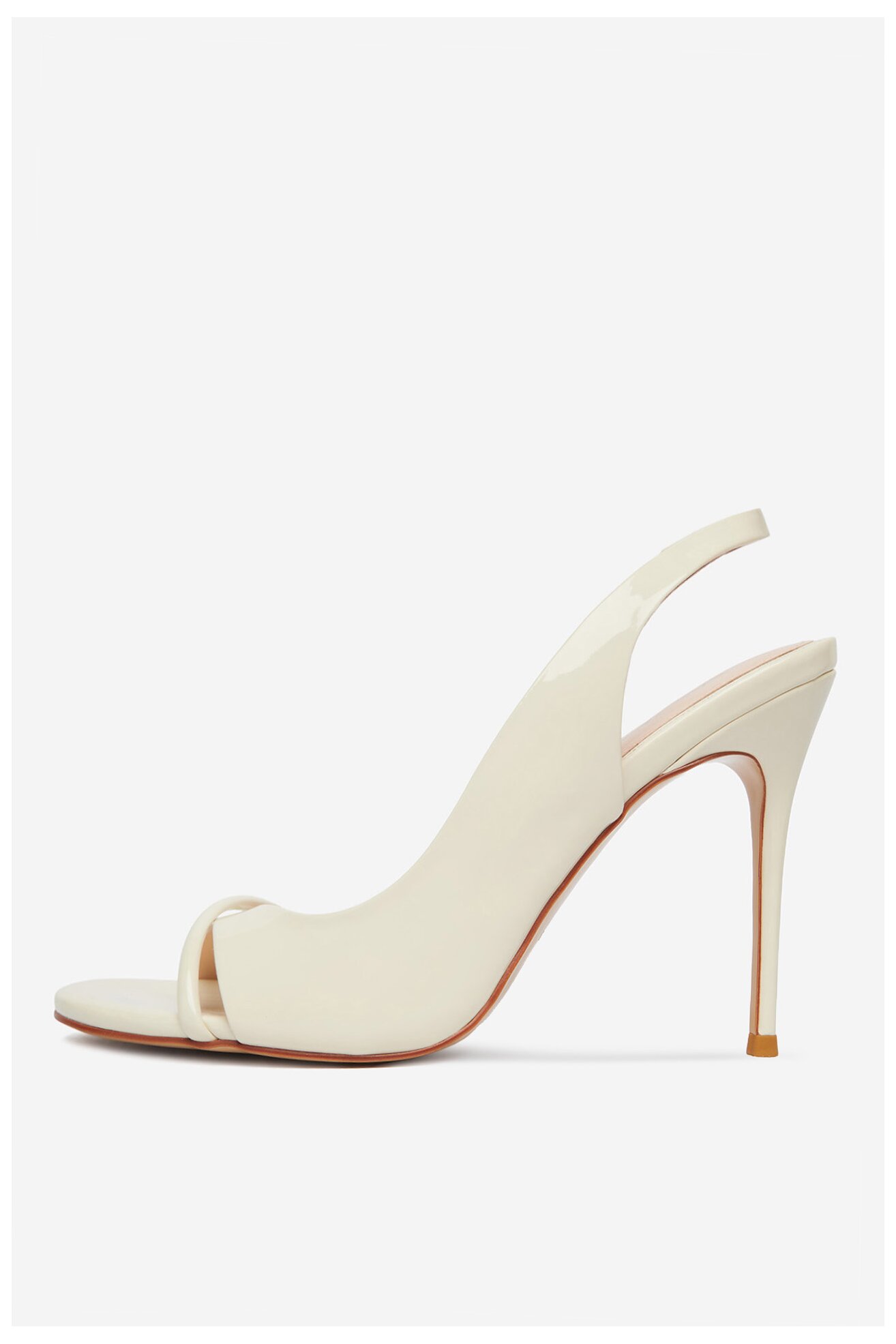 Sandały EVA MINGE EO-TALIA-LT1022-201 Ivory