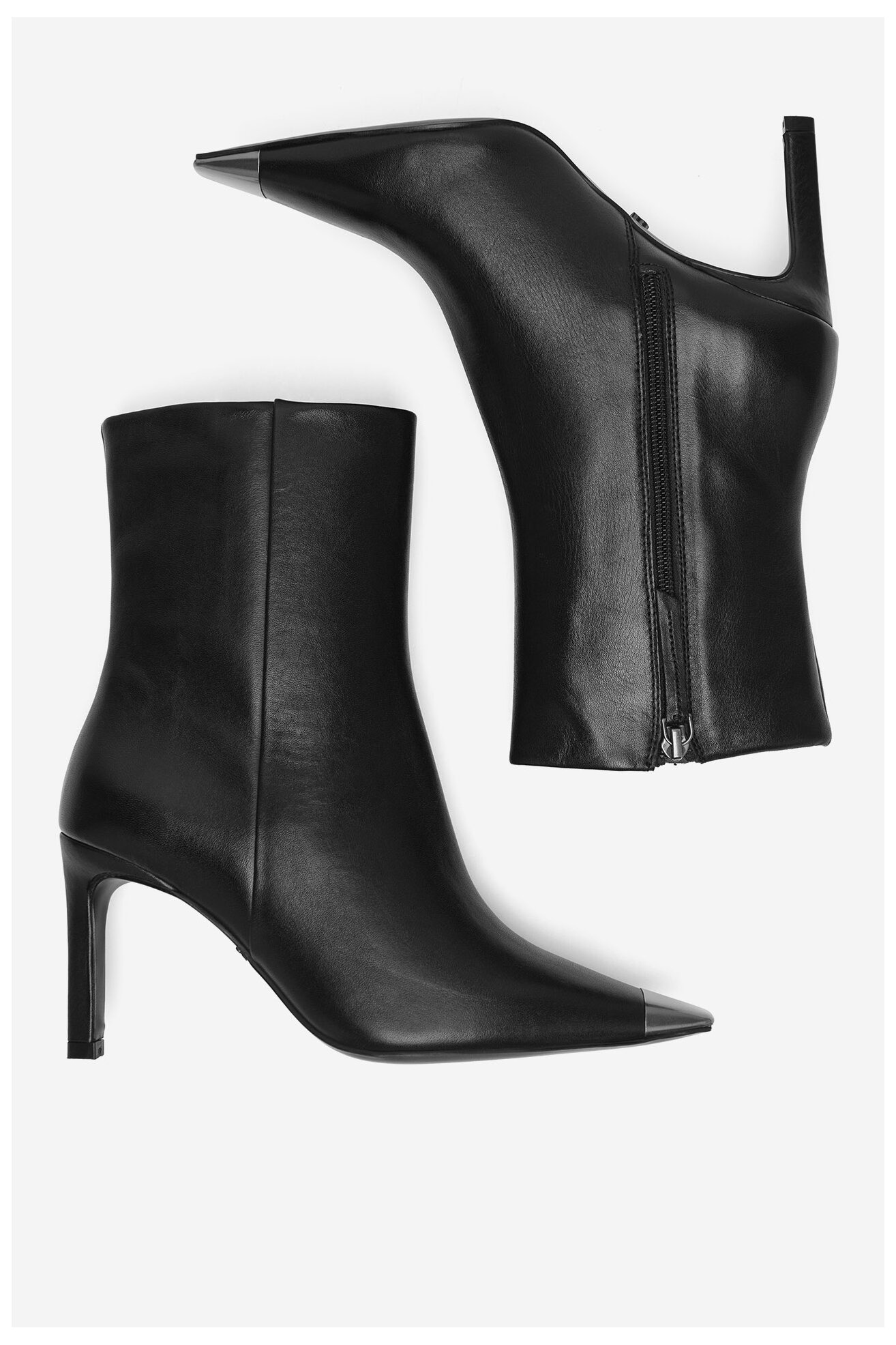 Botki Gino Rossi FLORI-116021 Czarny