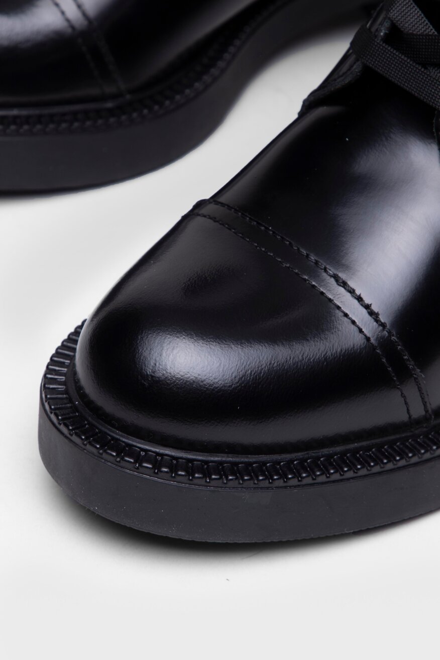 
                Gino Rossi - Skórzane glany czarne - 5903698853062