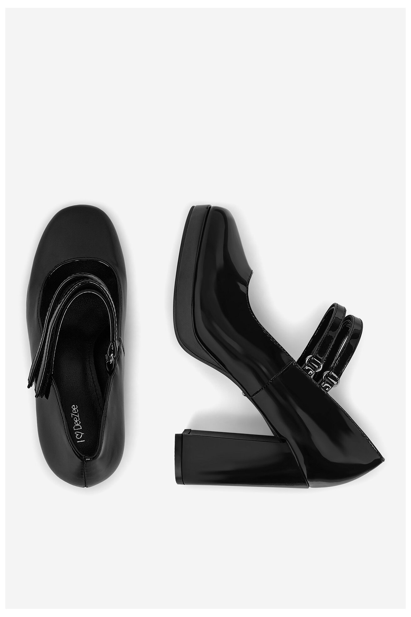 Туфлі-Човники DeeZee F3767-2 ЧОРНИЙ