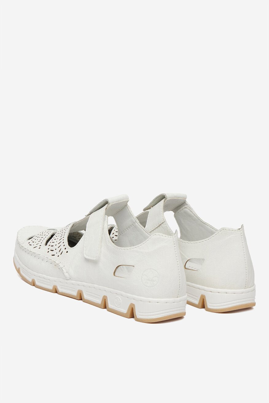 
                Половинки обувки Rieker БЯЛ - 5906751832356