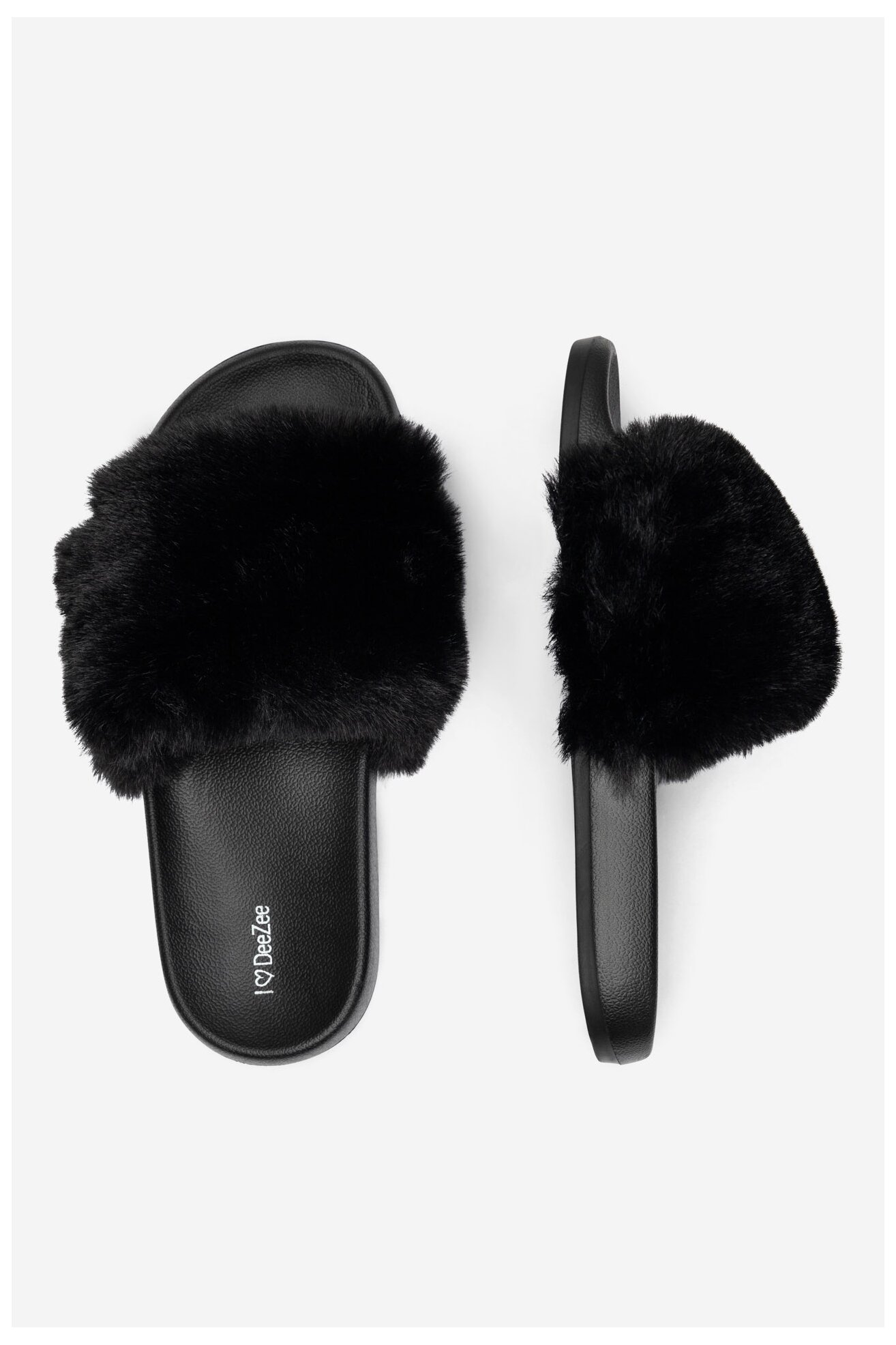 Klapki DeeZee WFA2783-1 Czarny