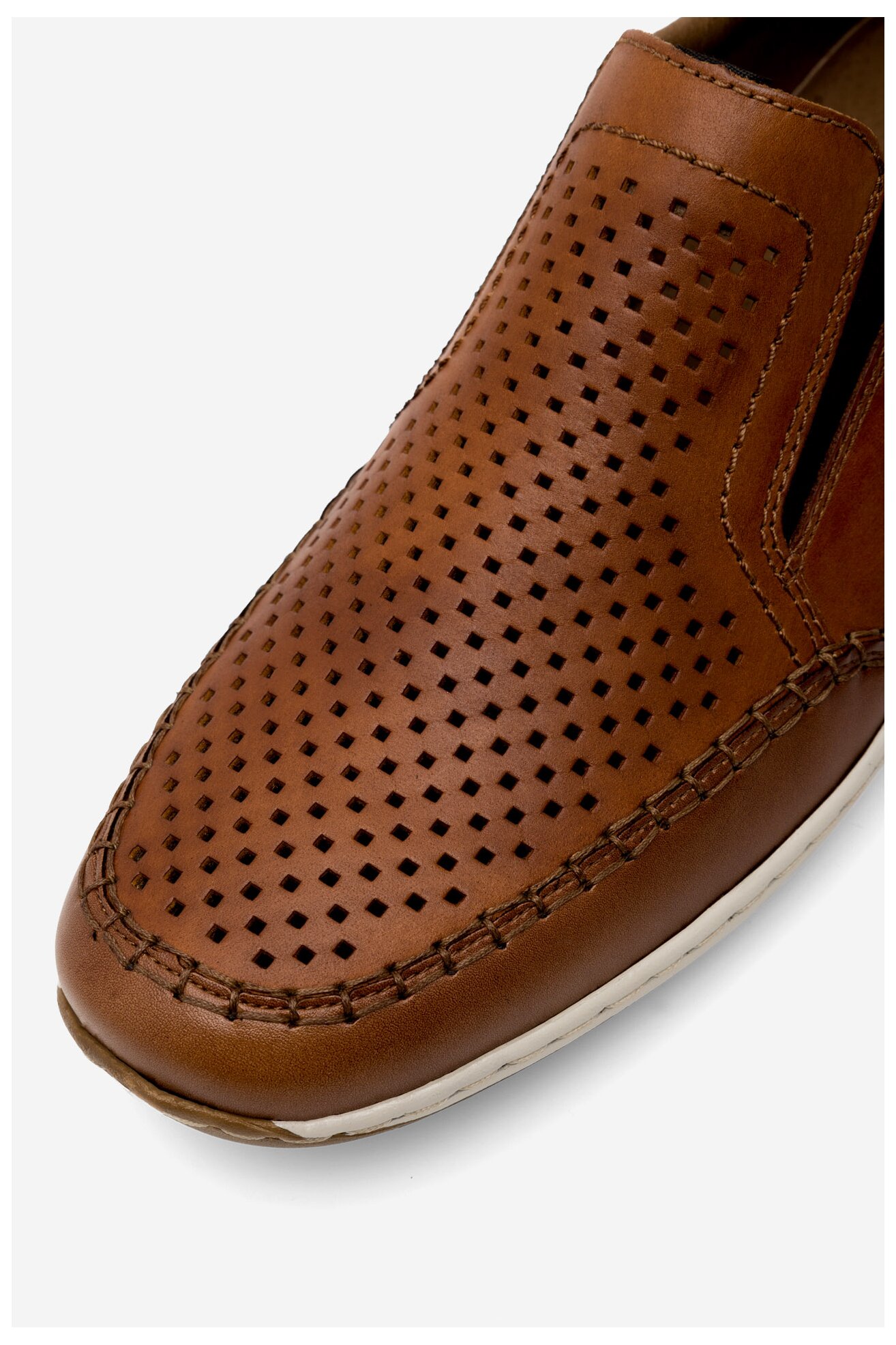 Półbuty Rieker 08868-24 Brązowy