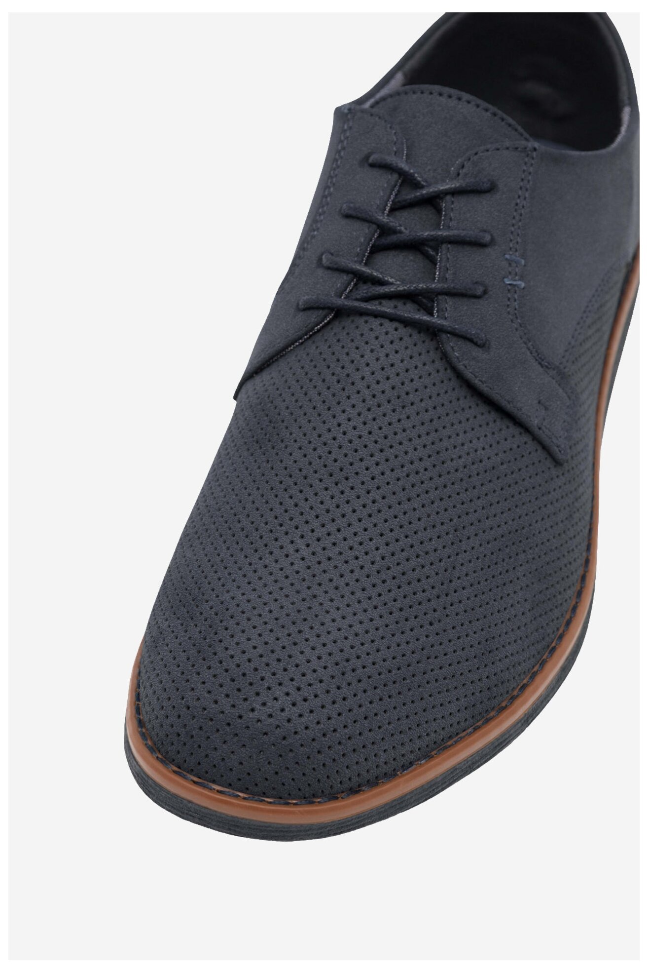 Półbuty Lanetti MYL8486-9 Granatowy