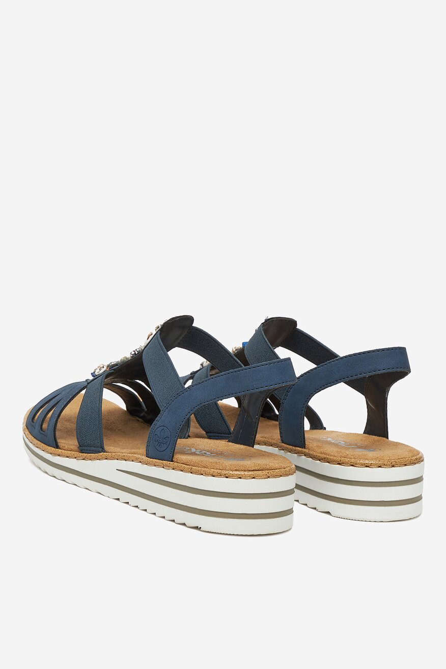 
                Сандали Rieker КОБАЛТОВО СИНЬО - 5906751835975