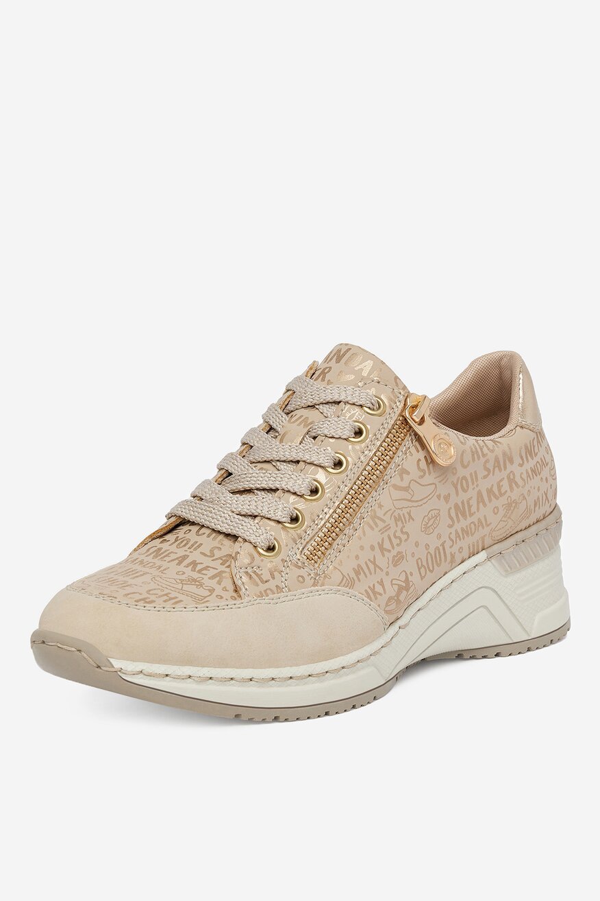 Rieker - Sneakersy na koturnie - 2230074040741