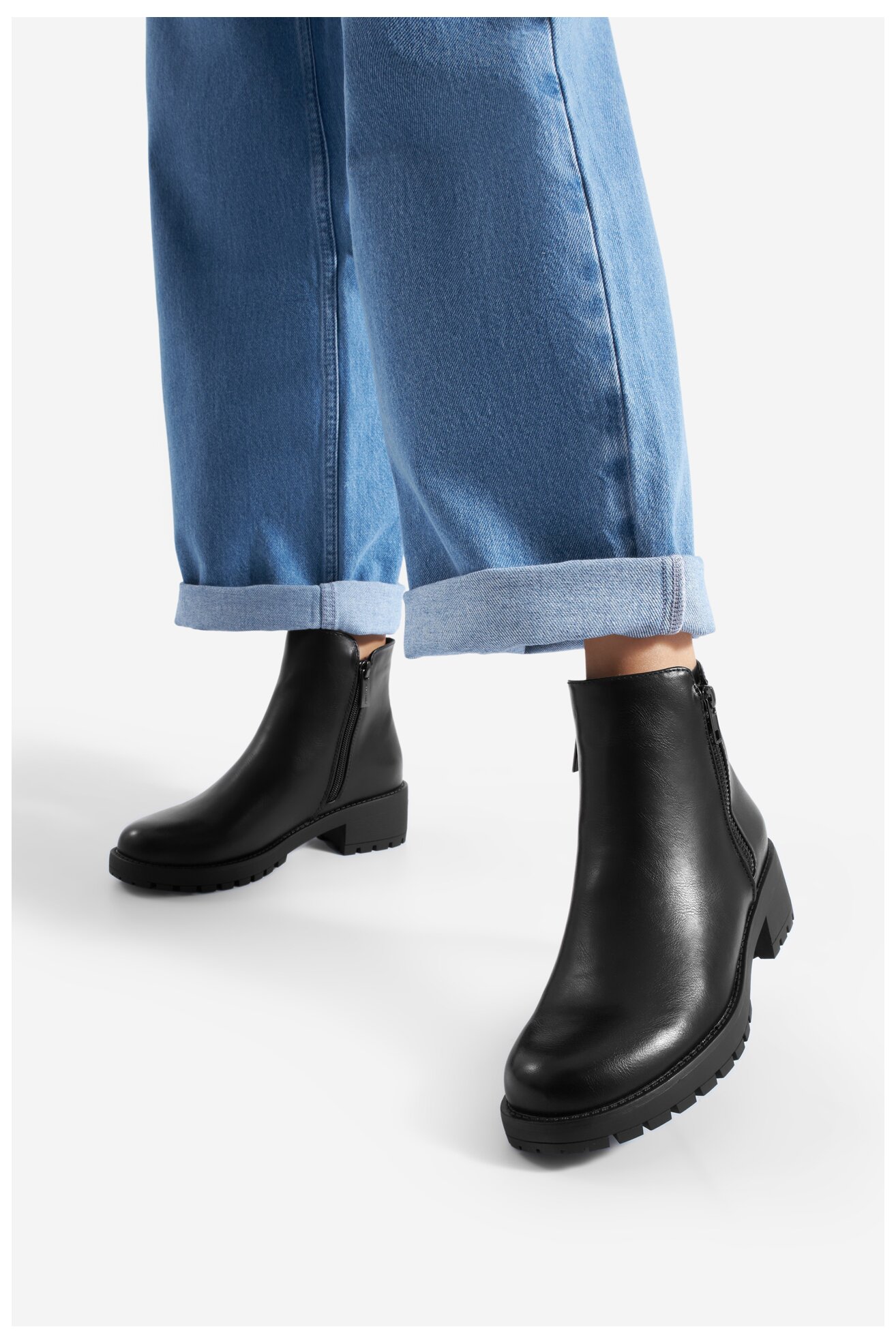 Kratke čizme Jenny Fairy JILL HY12618-3 CRNA