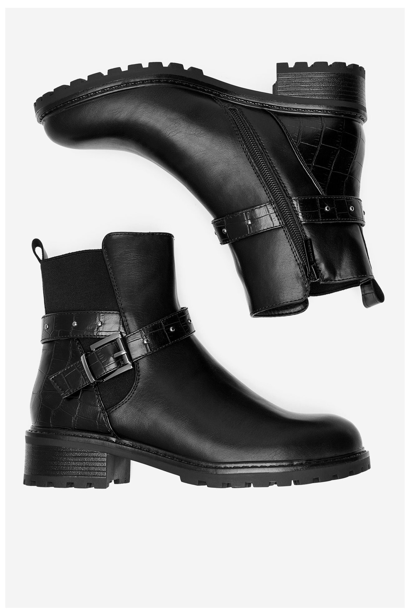 Botki Clara Barson WS2971-35 Czarny