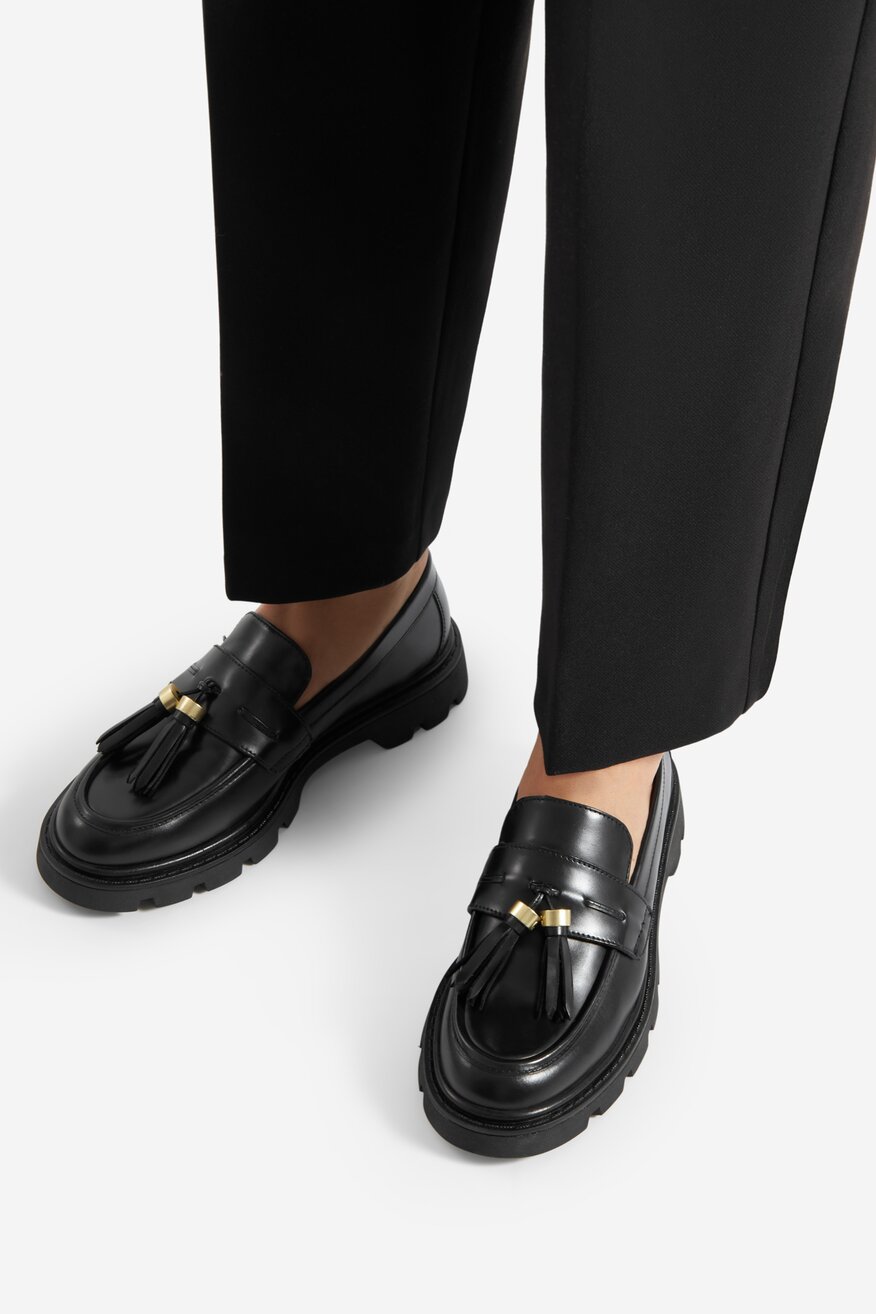 Gino Rossi - Loafersy skórzane - 5905588827757