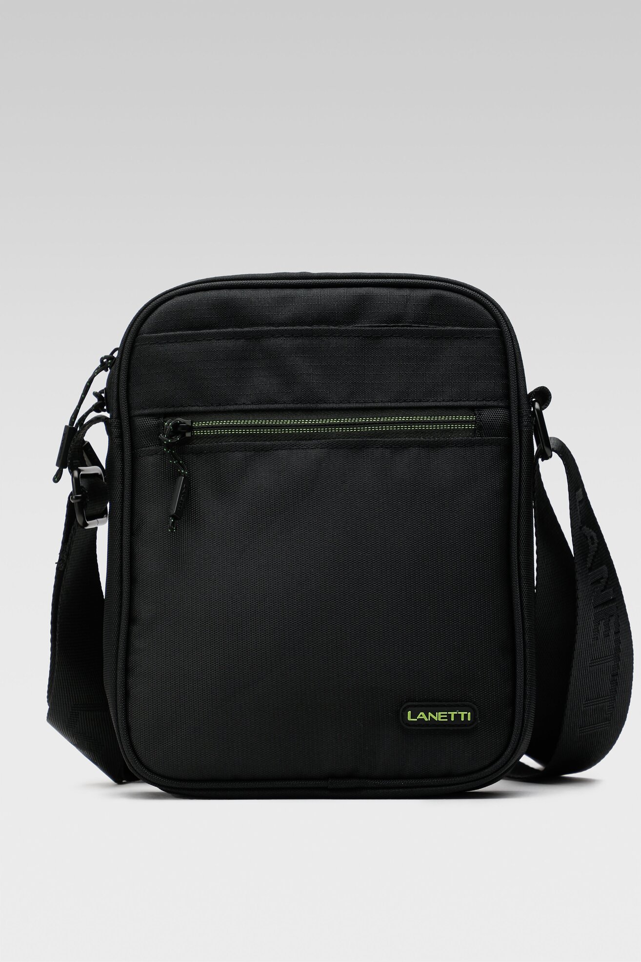 Torba męska Lanetti BMR-S-121-10-08 Czarny