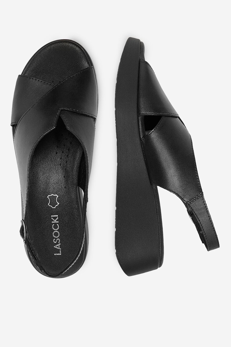 
                Lasocki - Sandały skórzane - 5906751798645