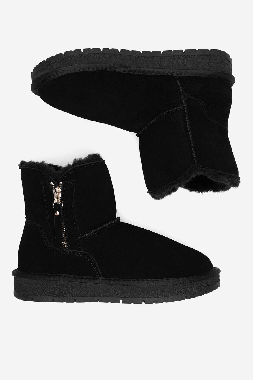 
                Lasocki - Śniegowce zamszowe ocieplane - 5905588942269