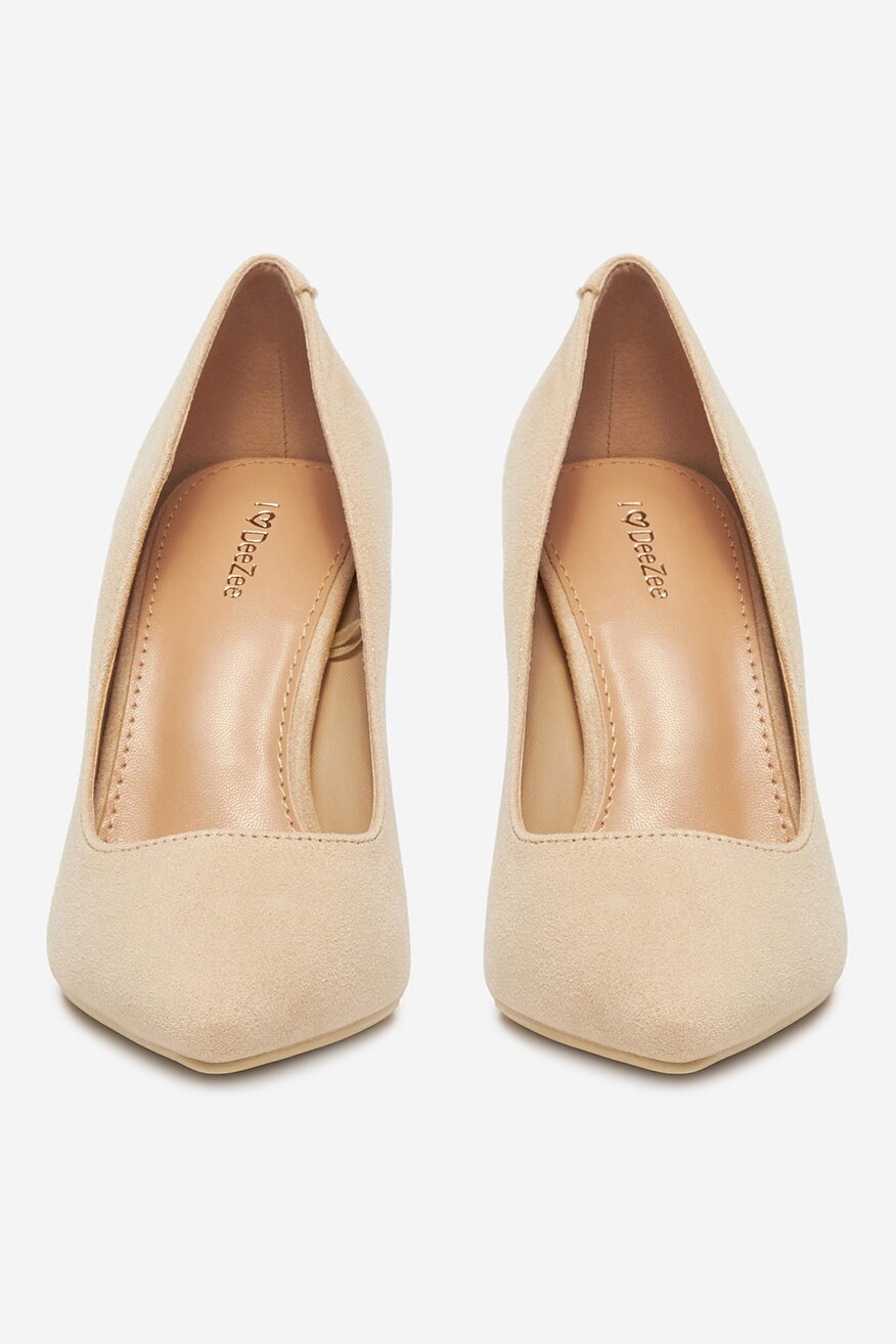 
                Pantofi cu toc DeeZee BEJ - 5906751108291