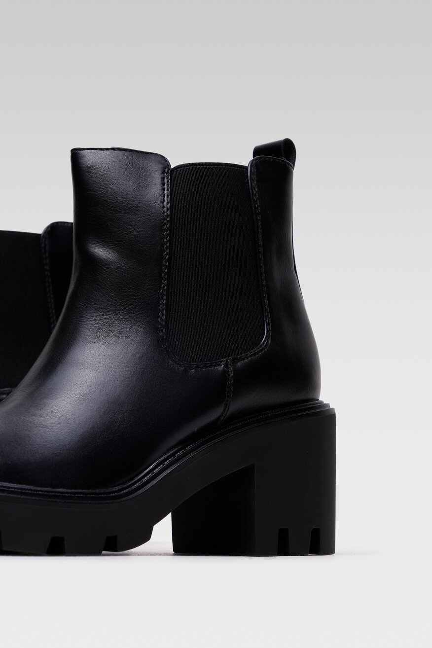 Jenny Fairy - Botki na obcasie czarne - 5904248029852