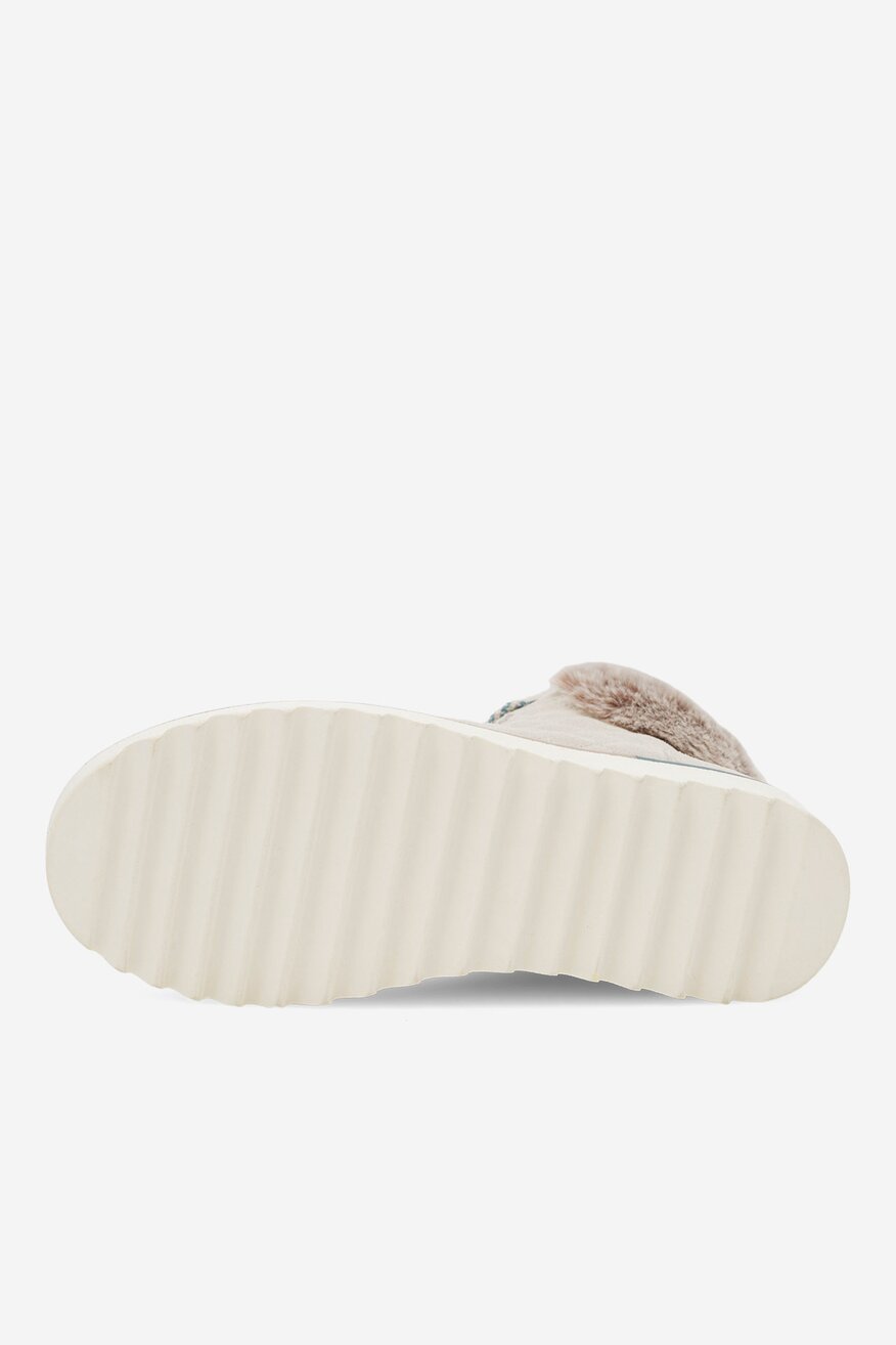 
                Skechers - Trzewiki skórzane ocieplane - 2230058391883