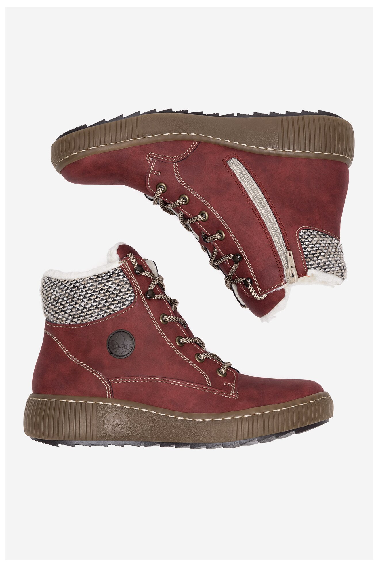 Боти Rieker Z6620-33 ЧЕРВЕН