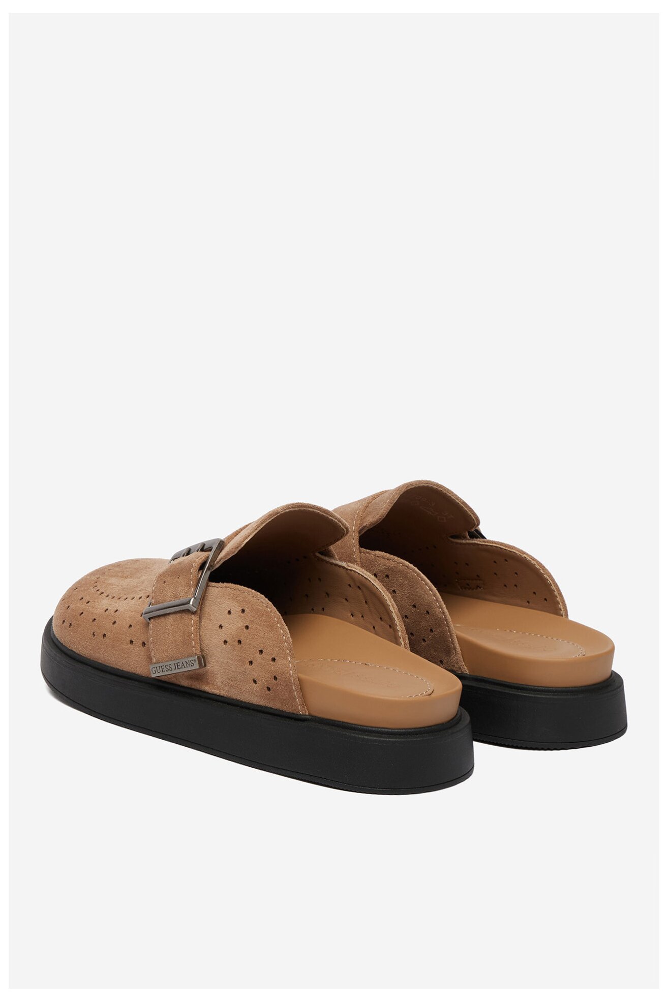 Klapki GUESS JEANS EO-HY2T709-3 Beżowy ciemny