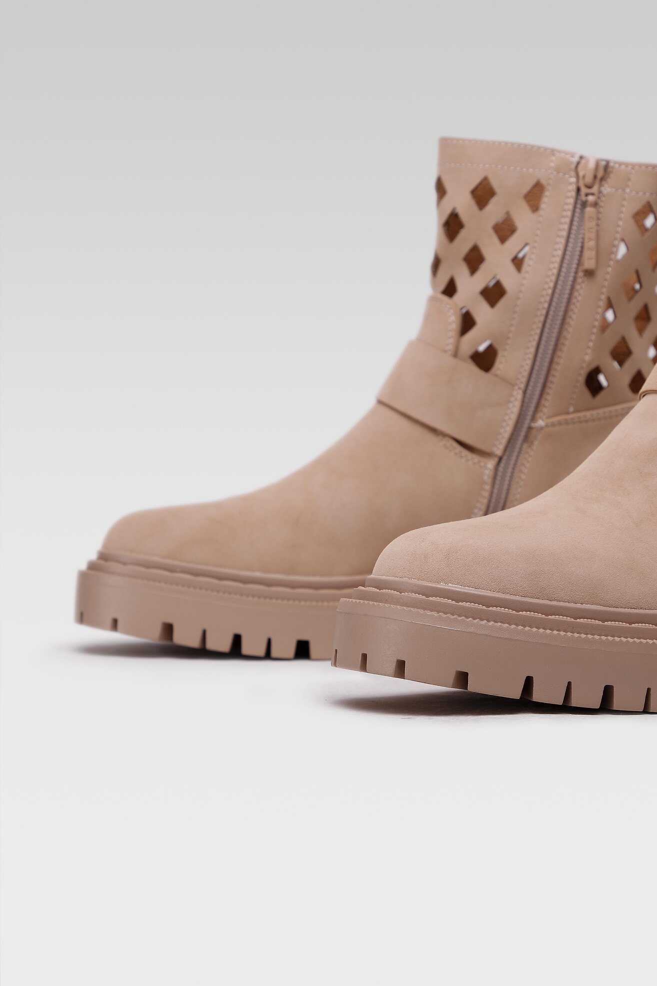 Botki Quazi WS5618-09 Beżowy