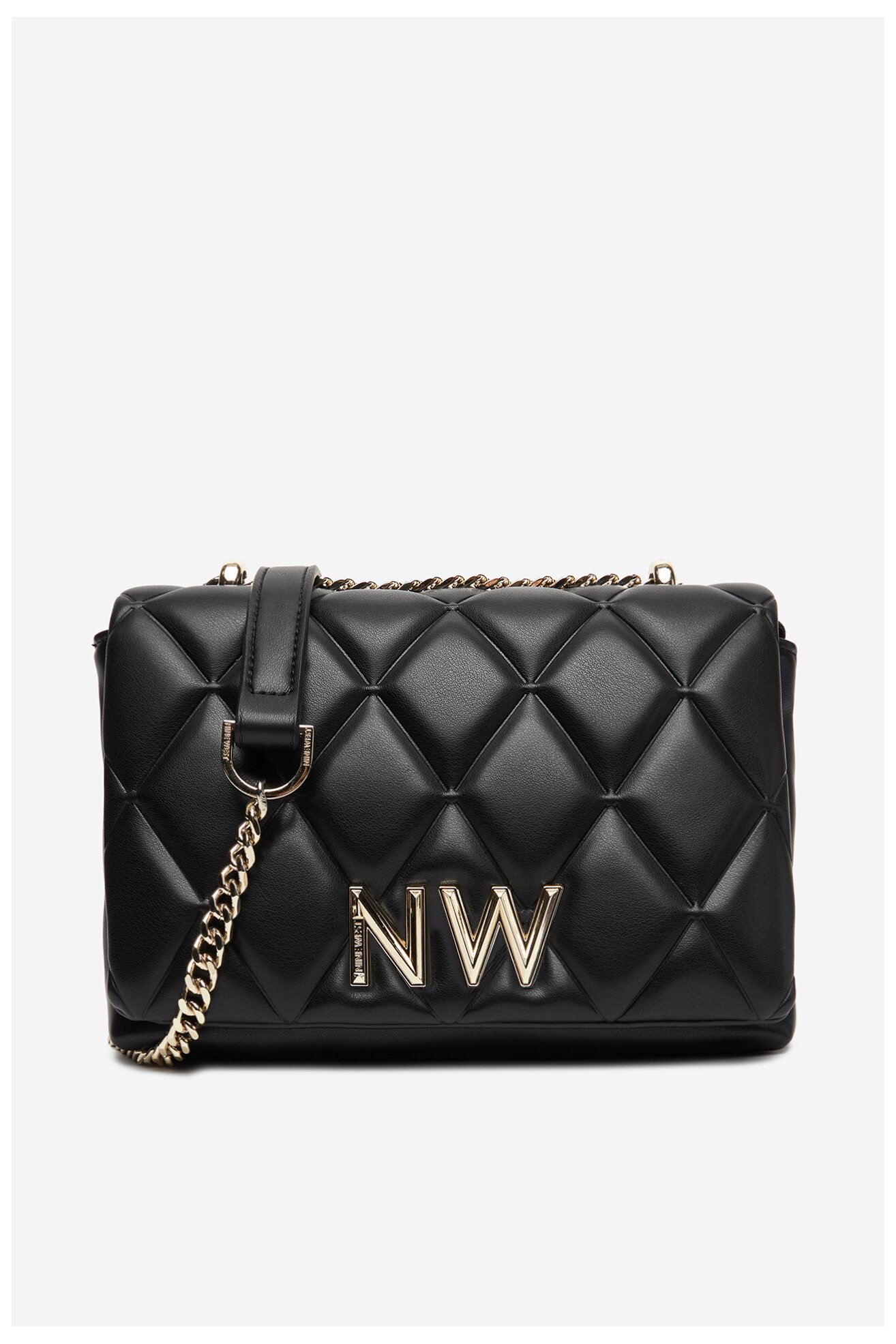 Kézitáska NINE WEST CEO-CHARLOTTE-I-S22558 FEKETE